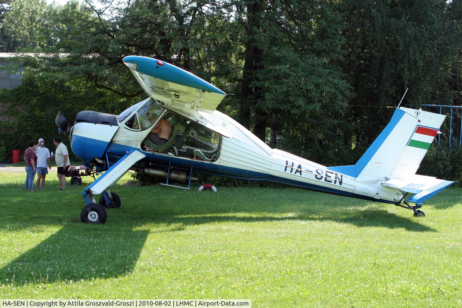 HA-SEN, 1988 PZL-Okecie PZL-104 Wilga 35A C/N 19880866, Miskolc Airport, Hungary