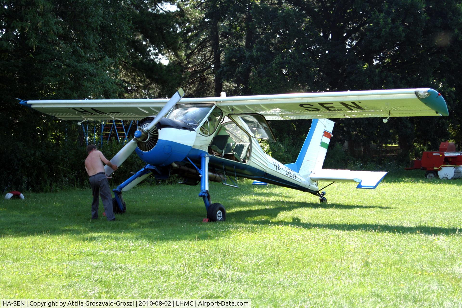 HA-SEN, 1988 PZL-Okecie PZL-104 Wilga 35A C/N 19880866, Miskolc Airport, Hungary