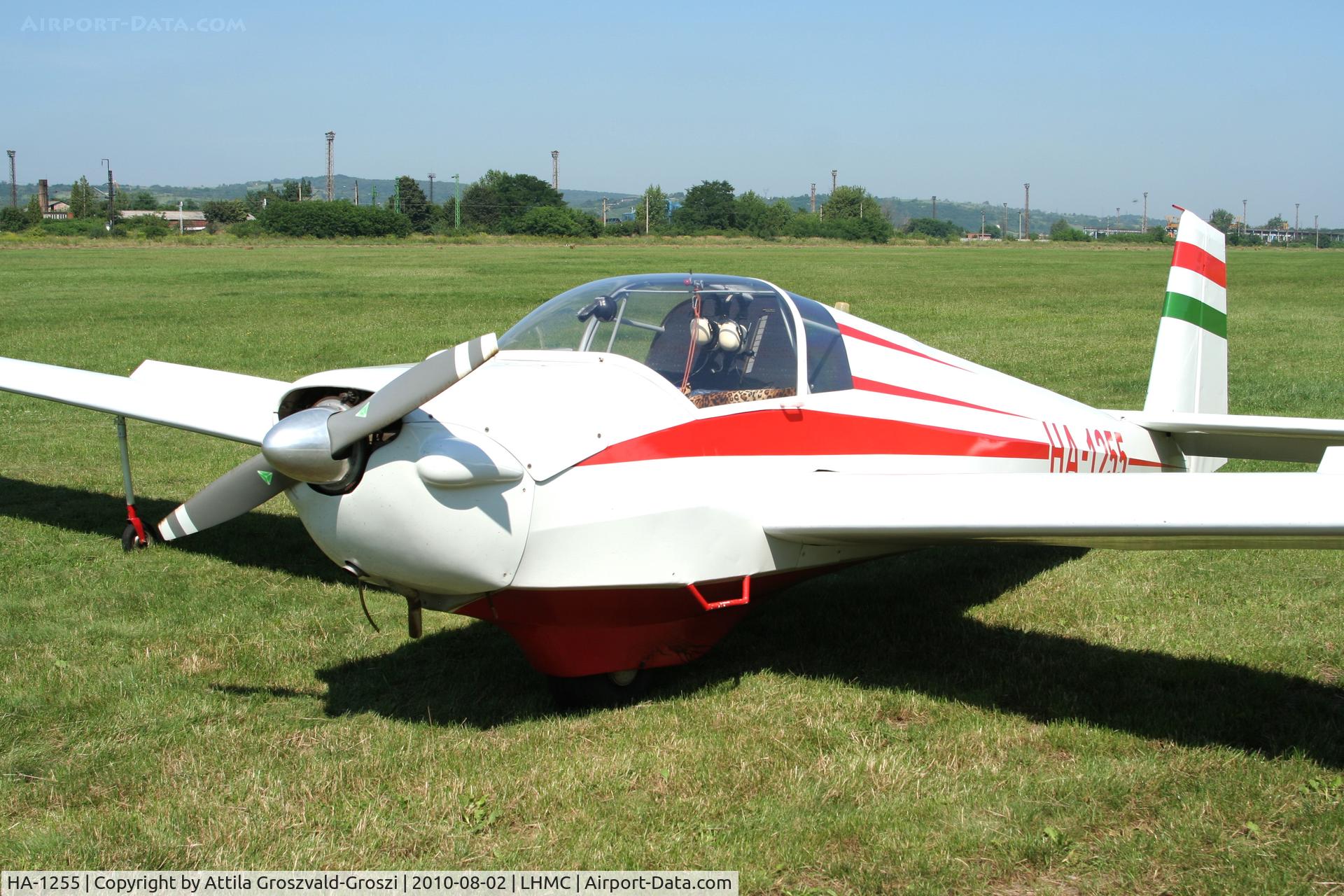 HA-1255, 1978 Scheibe SF-25C Falke 1700 C/N 4456, Miskolc Airport, Hungary