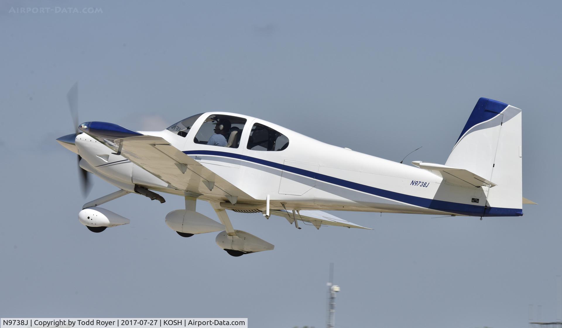 N9738J, Vans RV-10 C/N 40296, Airventure 2017