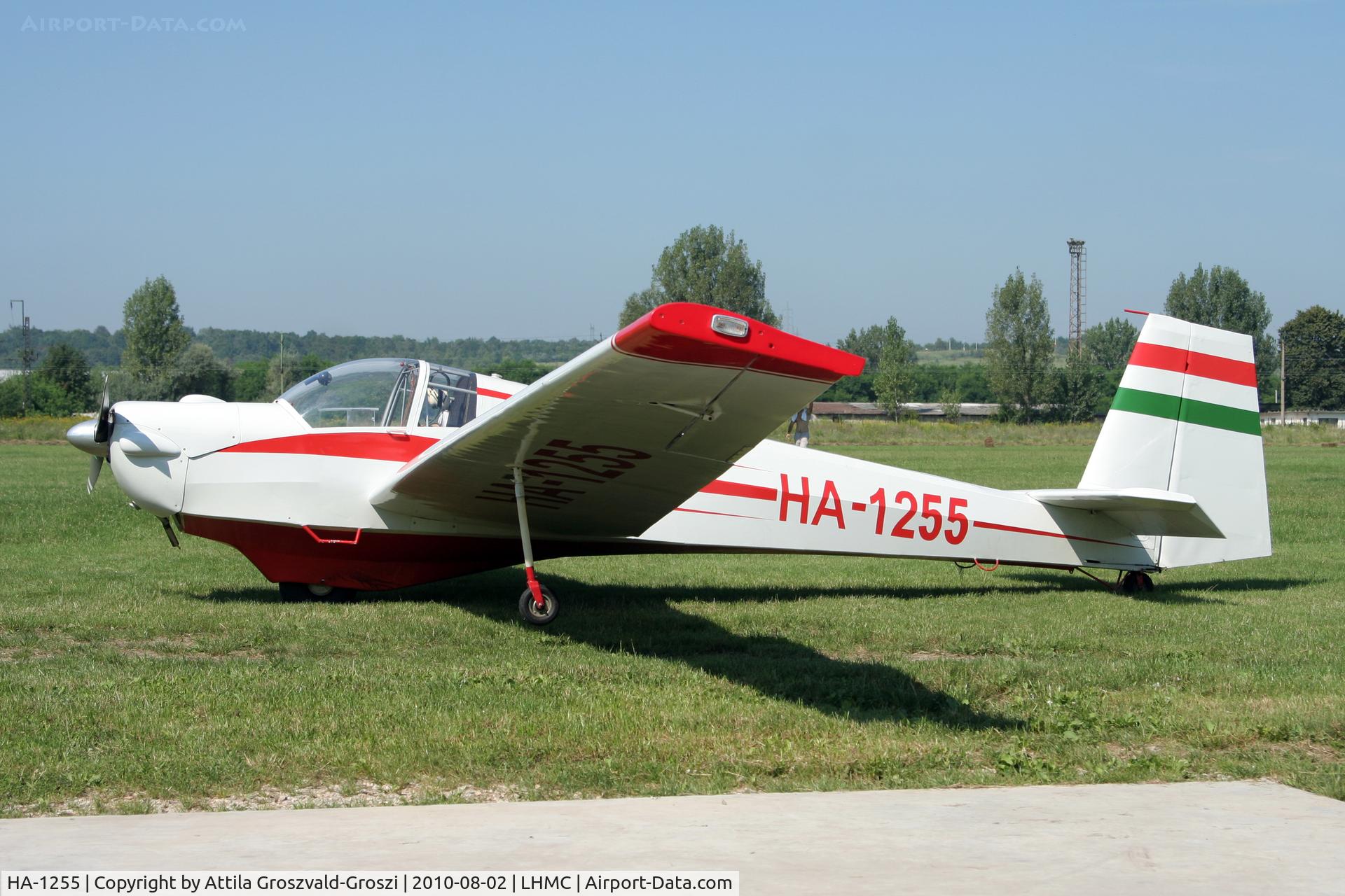 HA-1255, 1978 Scheibe SF-25C Falke 1700 C/N 4456, Miskolc Airport, Hungary