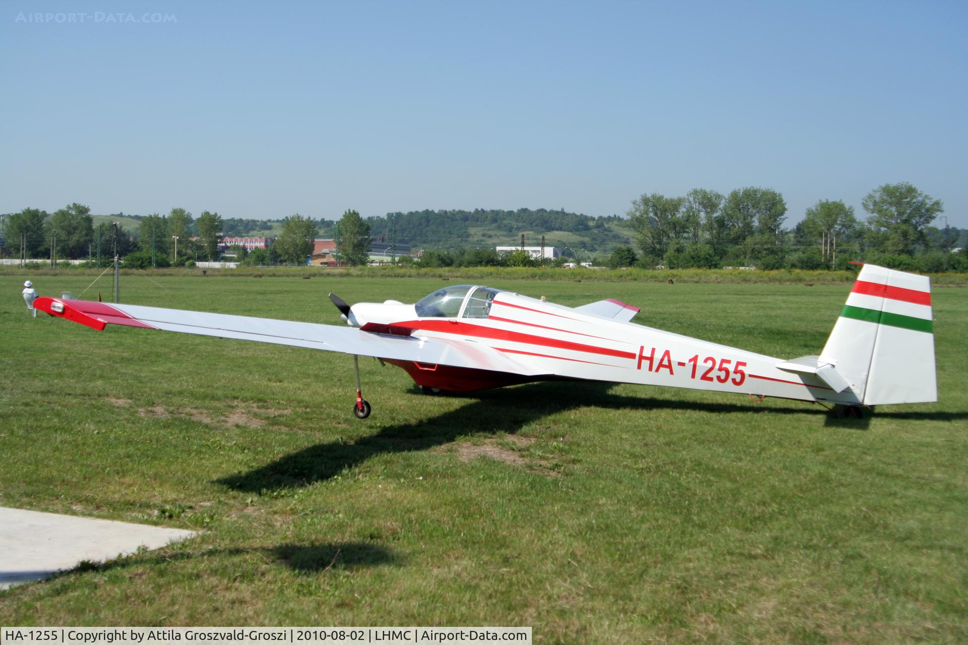 HA-1255, 1978 Scheibe SF-25C Falke 1700 C/N 4456, Miskolc Airport, Hungary