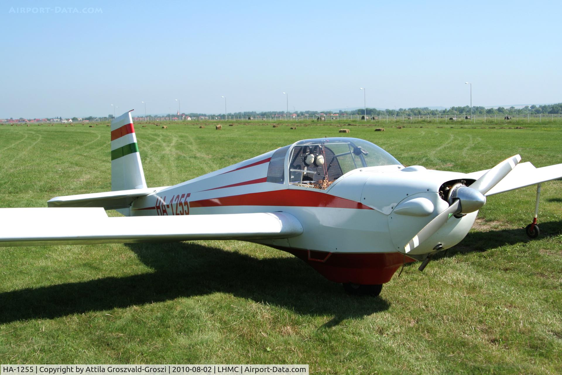 HA-1255, 1978 Scheibe SF-25C Falke 1700 C/N 4456, Miskolc Airport, Hungary