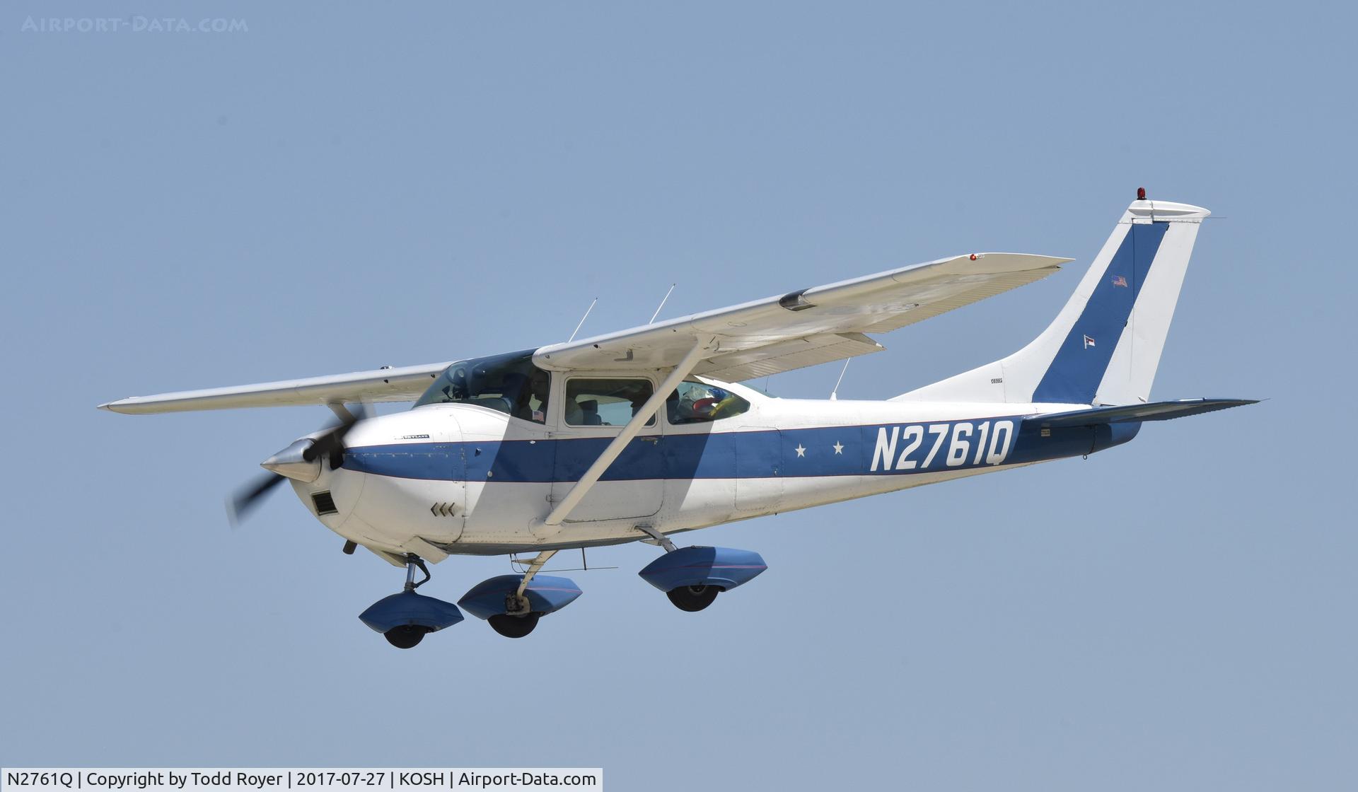 N2761Q, 1967 Cessna 182K Skylane C/N 18257961, Airventure 2017