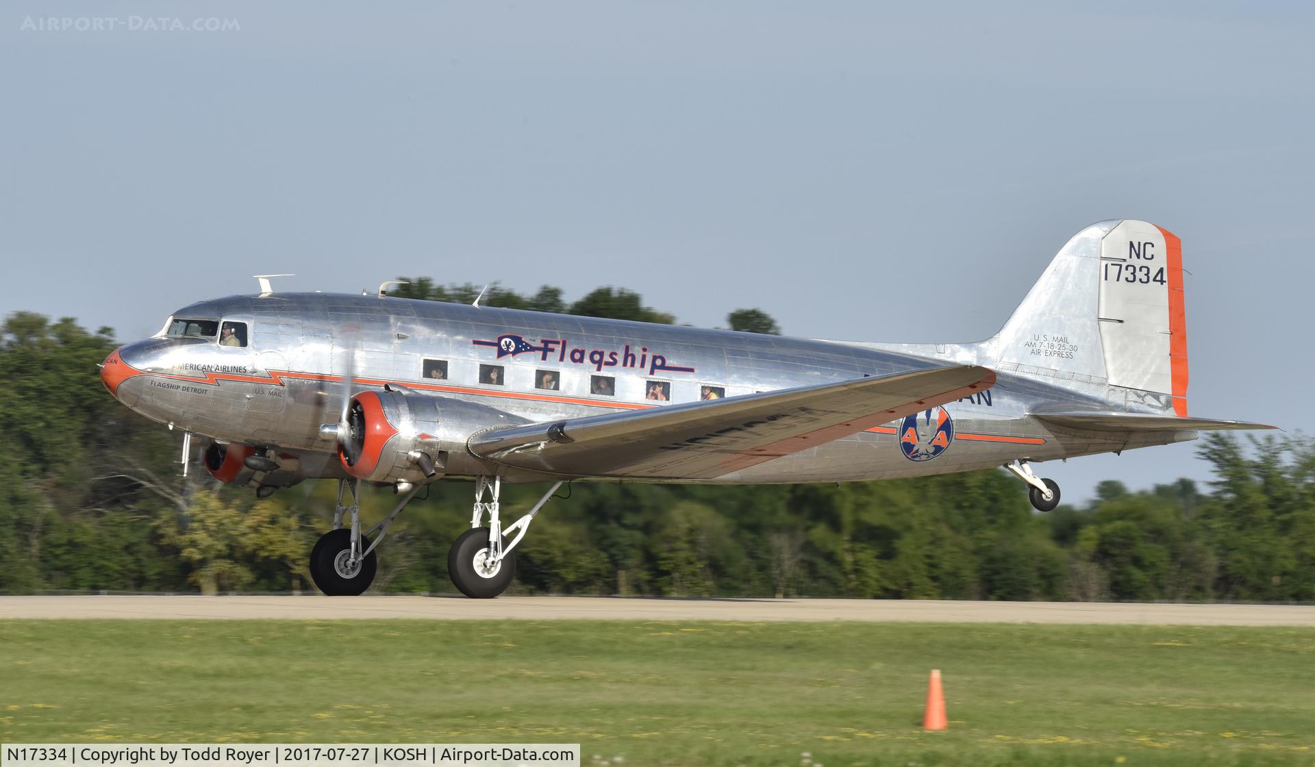 N17334, 1937 Douglas DC-3-178 C/N 1920, Airventure 2017