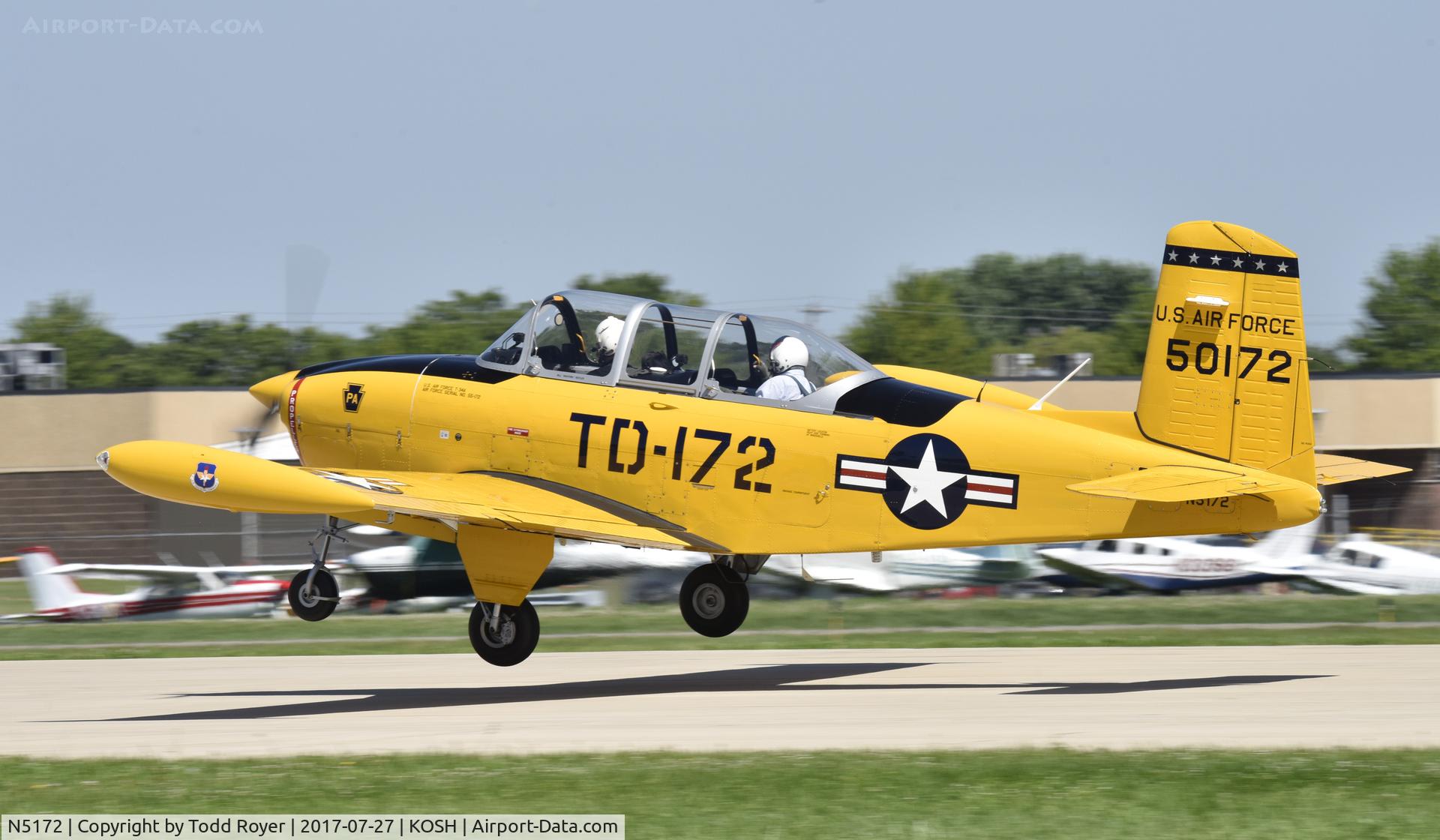 N5172, 1955 Beech A45 C/N G-729, Airventure 2017