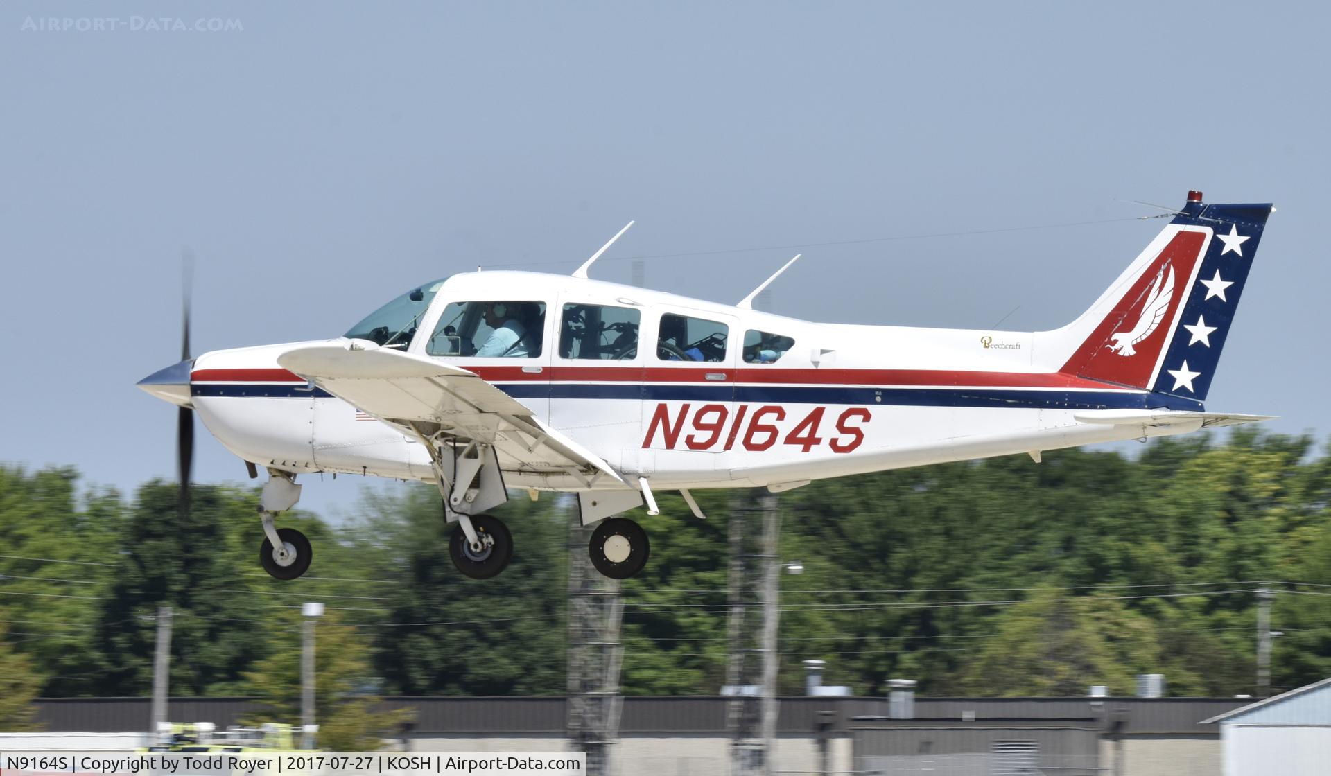 N9164S, 1976 Beech B24R Sierra C/N MC-403, Airventure 2017