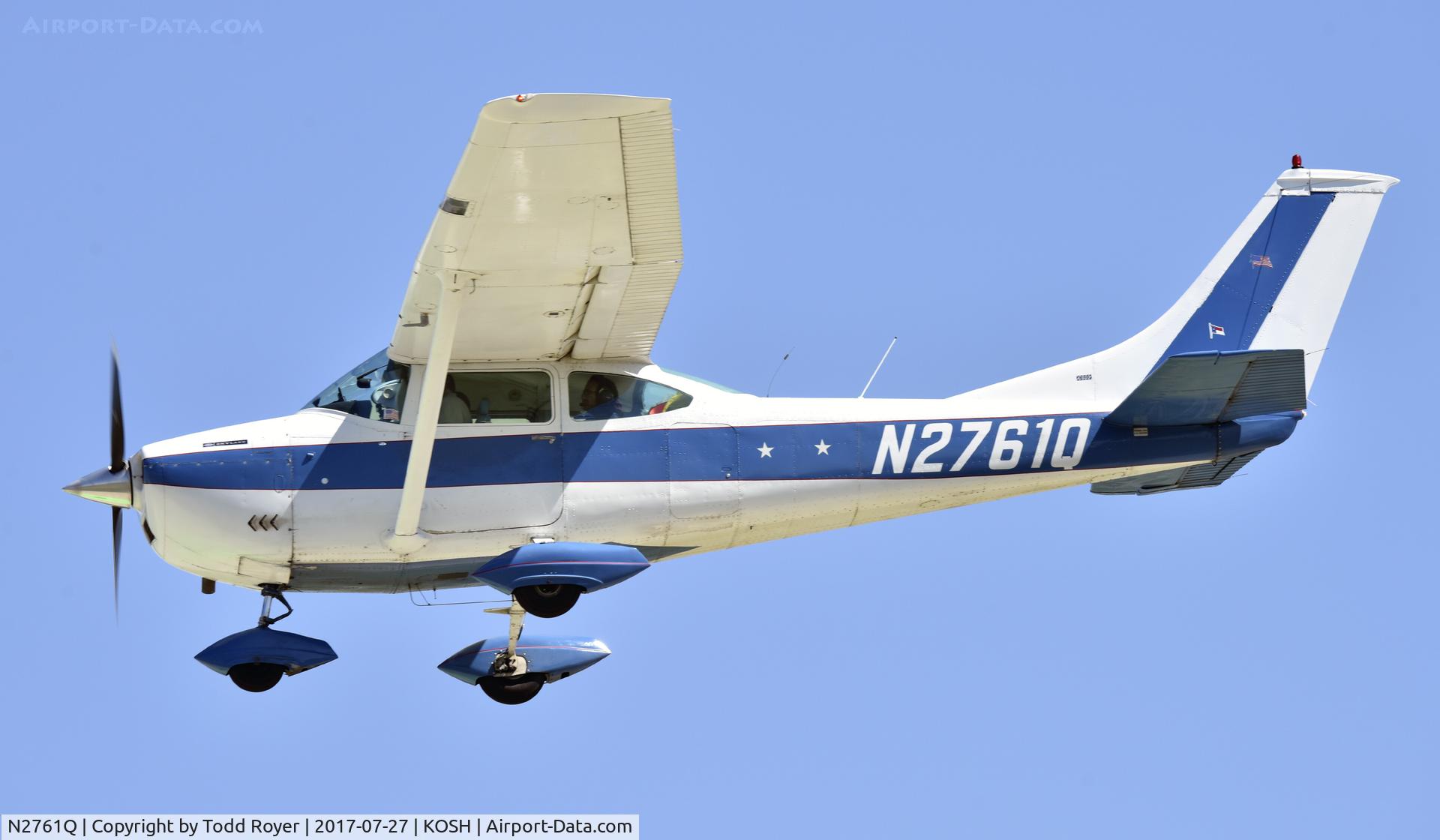 N2761Q, 1967 Cessna 182K Skylane C/N 18257961, Airventure 2017