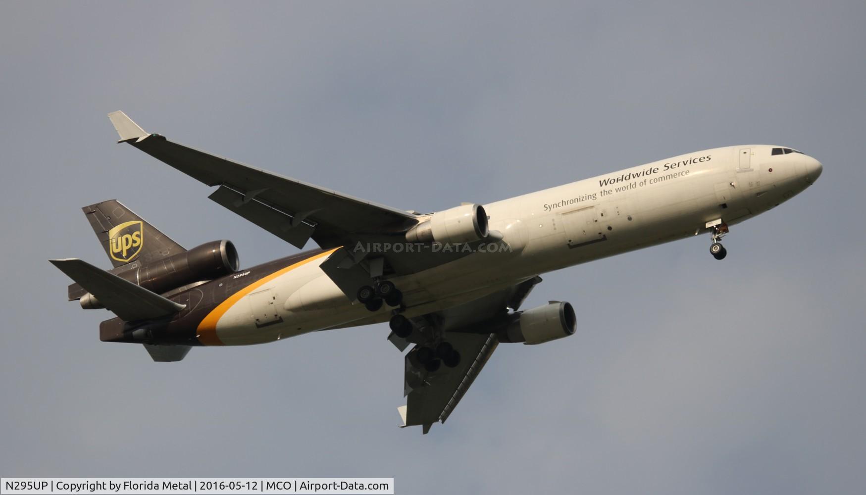 N295UP, 1992 McDonnell Douglas MD-11 C/N 48475, UPS MD-11