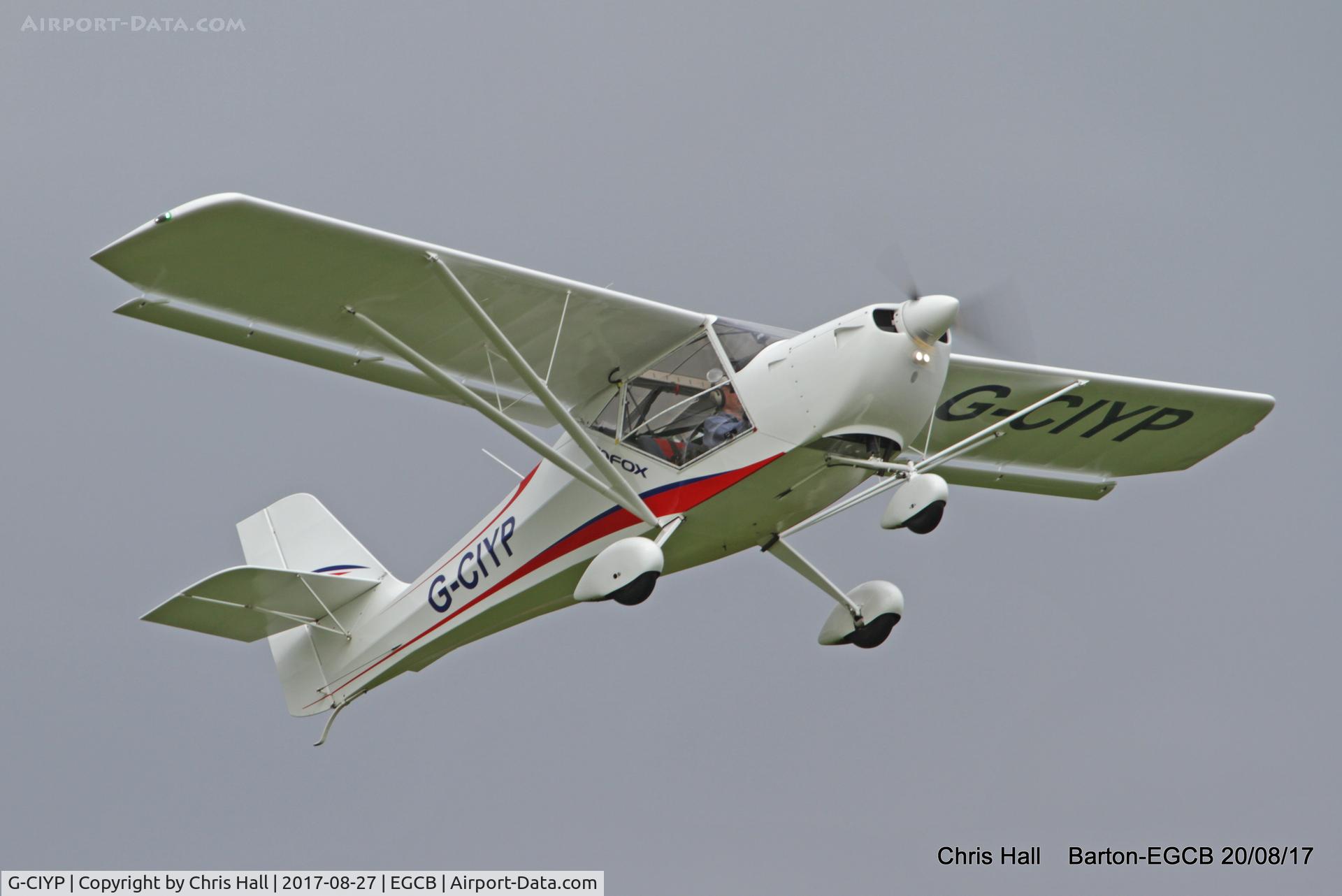 G-CIYP, 2015 Aeropro Eurofox 912(1) C/N BMAA/HB/677, at Barton