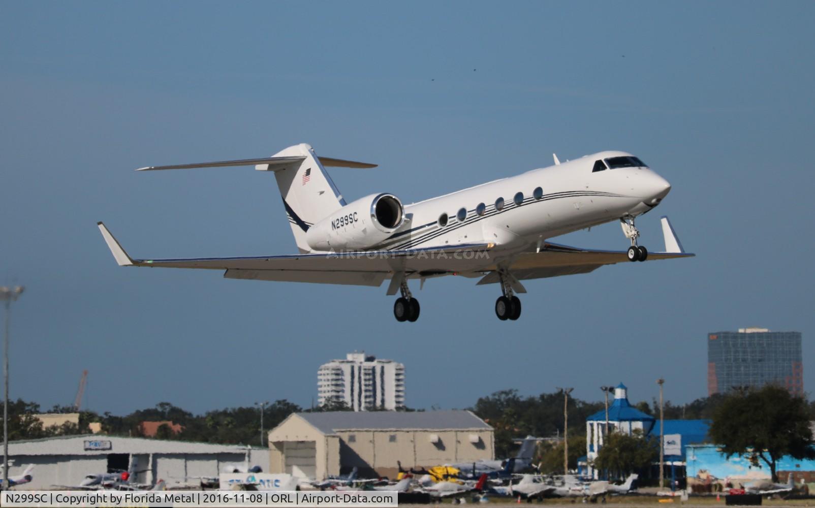 N299SC, 2013 Gulfstream Aerospace GIV-X (G450) C/N 4289, Gulfstream 450