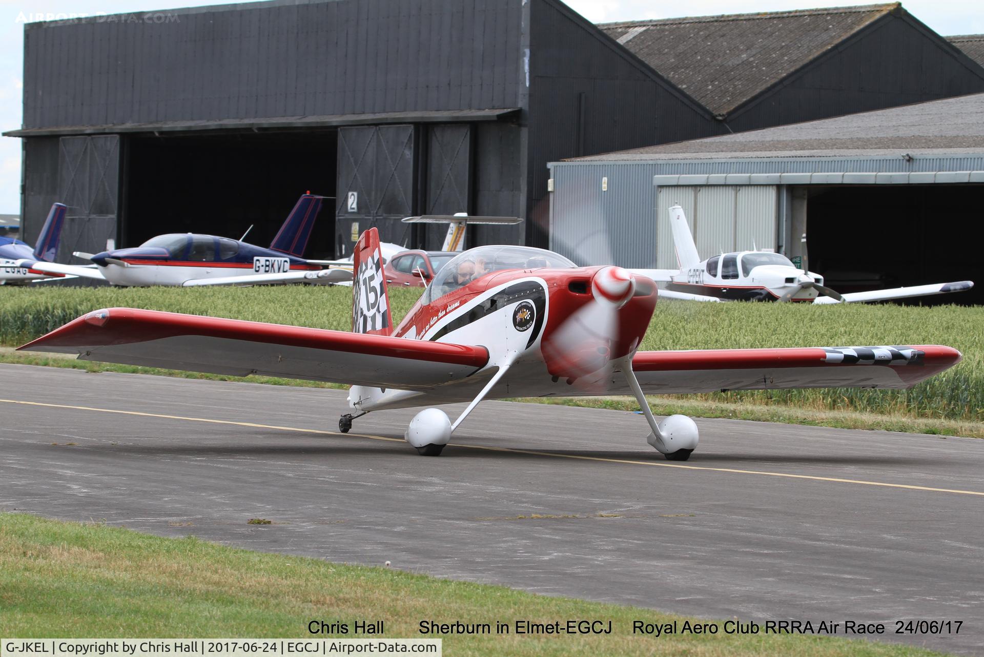 G-JKEL, 2010 Vans RV-7 C/N PFA 323-14170, Royal Aero Club RRRA Air Race