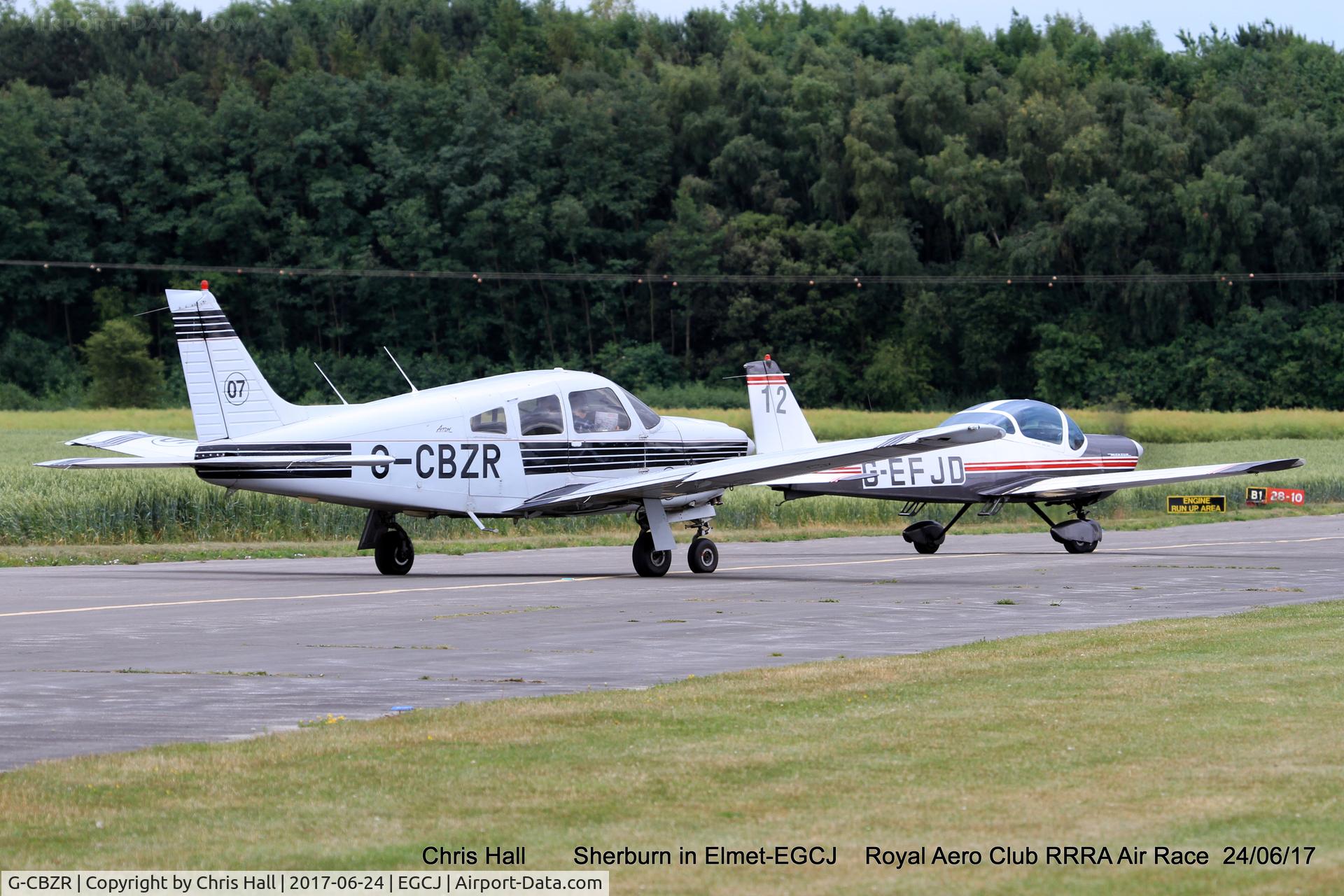 G-CBZR, 1989 Piper PA-28R-201 Cherokee Arrow III C/N 2837029, Royal Aero Club RRRA Air Race