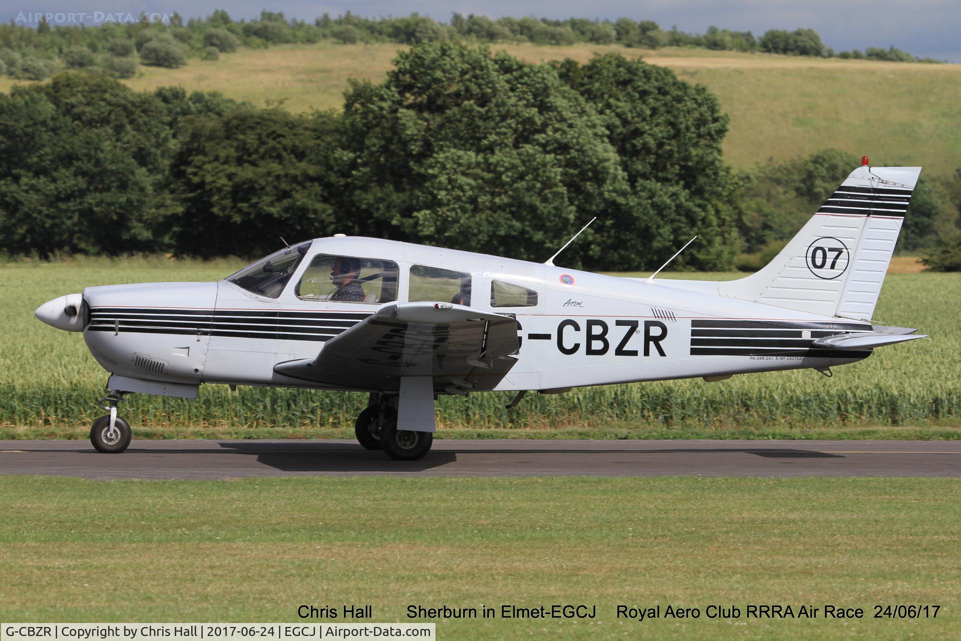 G-CBZR, 1989 Piper PA-28R-201 Cherokee Arrow III C/N 2837029, Royal Aero Club RRRA Air Race