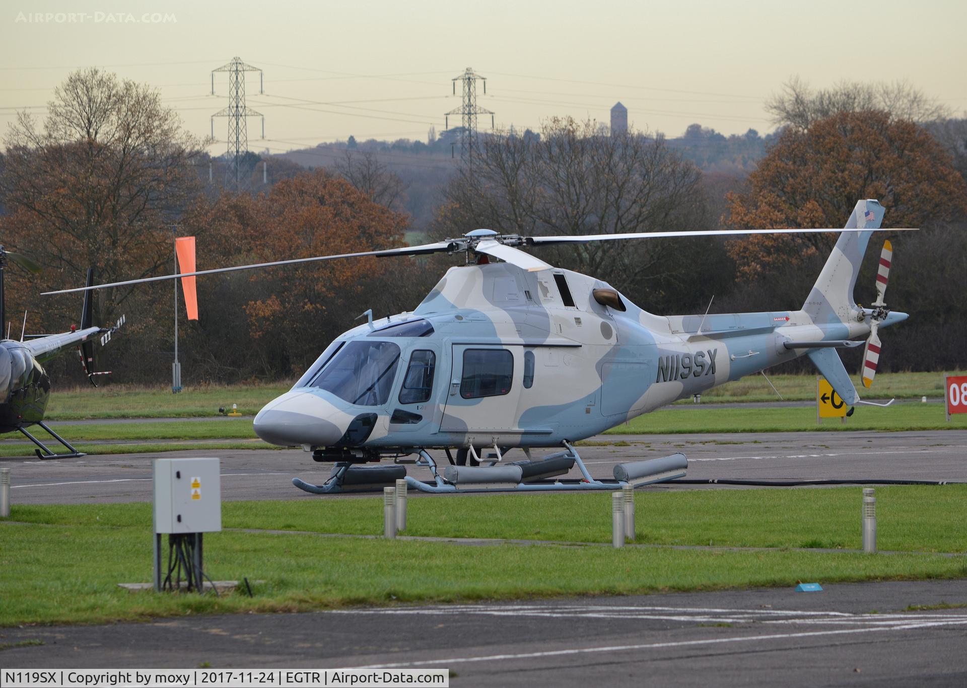 N119SX, 2004 Agusta A-119 Koala C/N 14037, Agusta A-119 at Elstree.