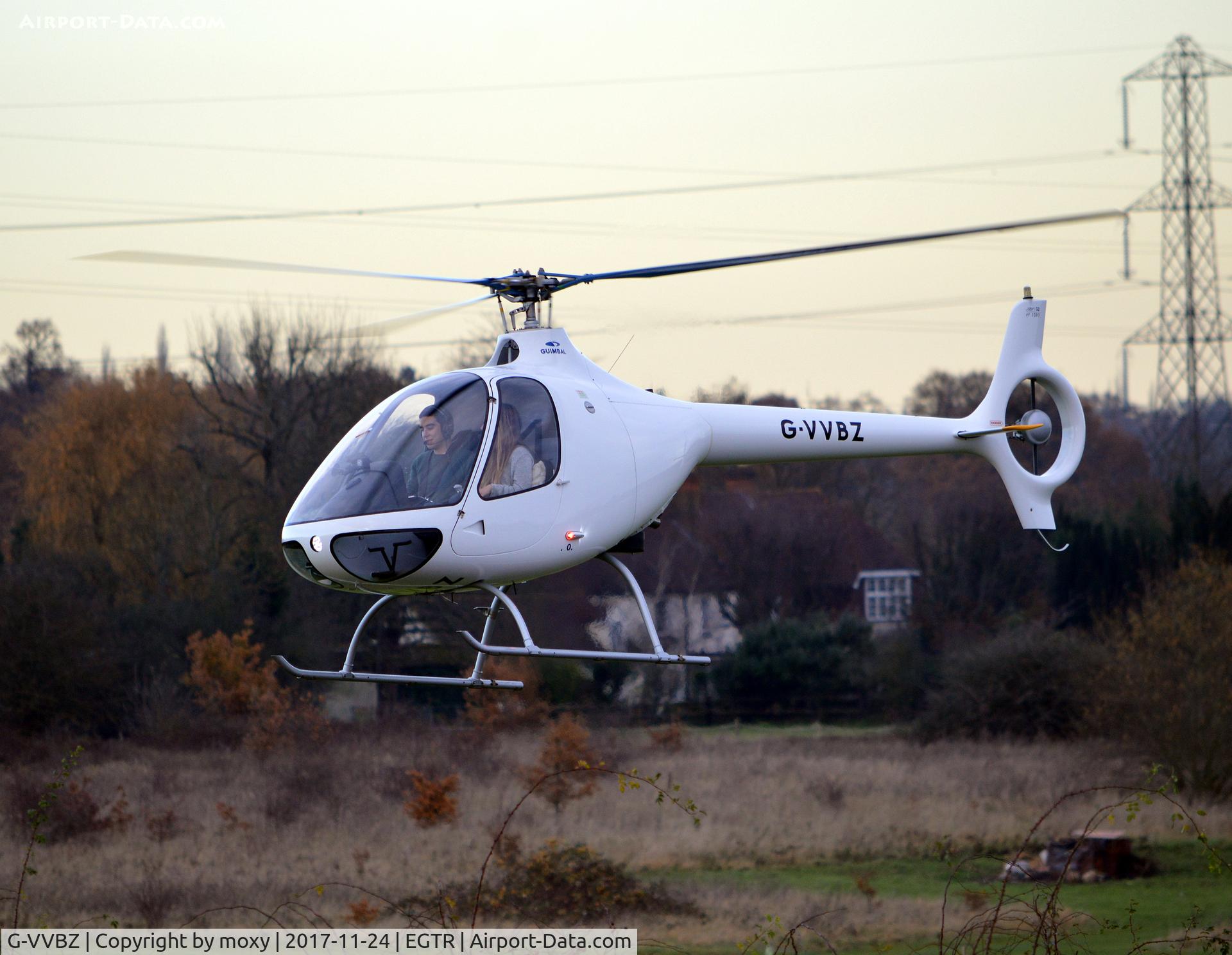 G-VVBZ, 2015 Guimbal Cabri G2 C/N 1097, Guimbal Cabri G-2 at Elstree.