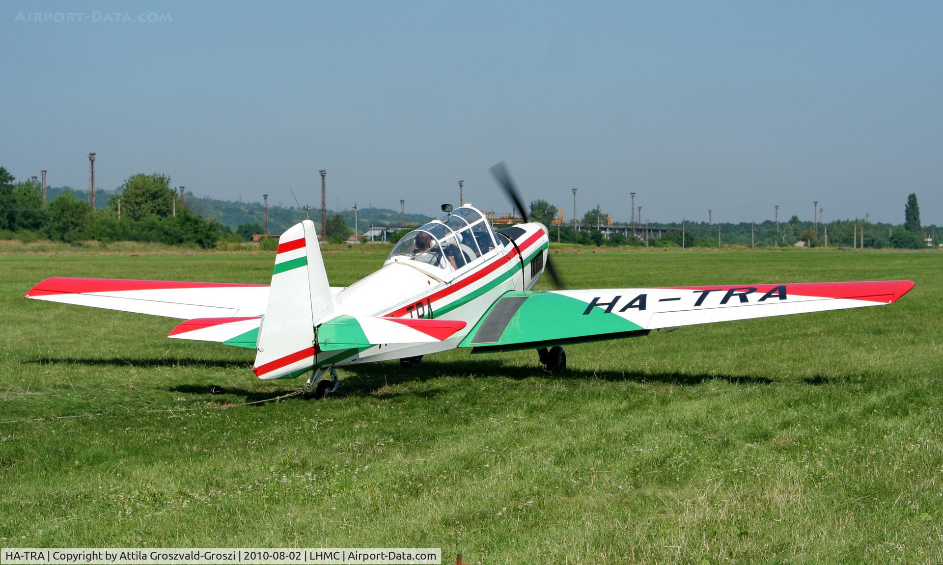 HA-TRA, 1959 Zlin Z-226MS Trener 6 C/N 0322, Miskolc Airport, Hungary