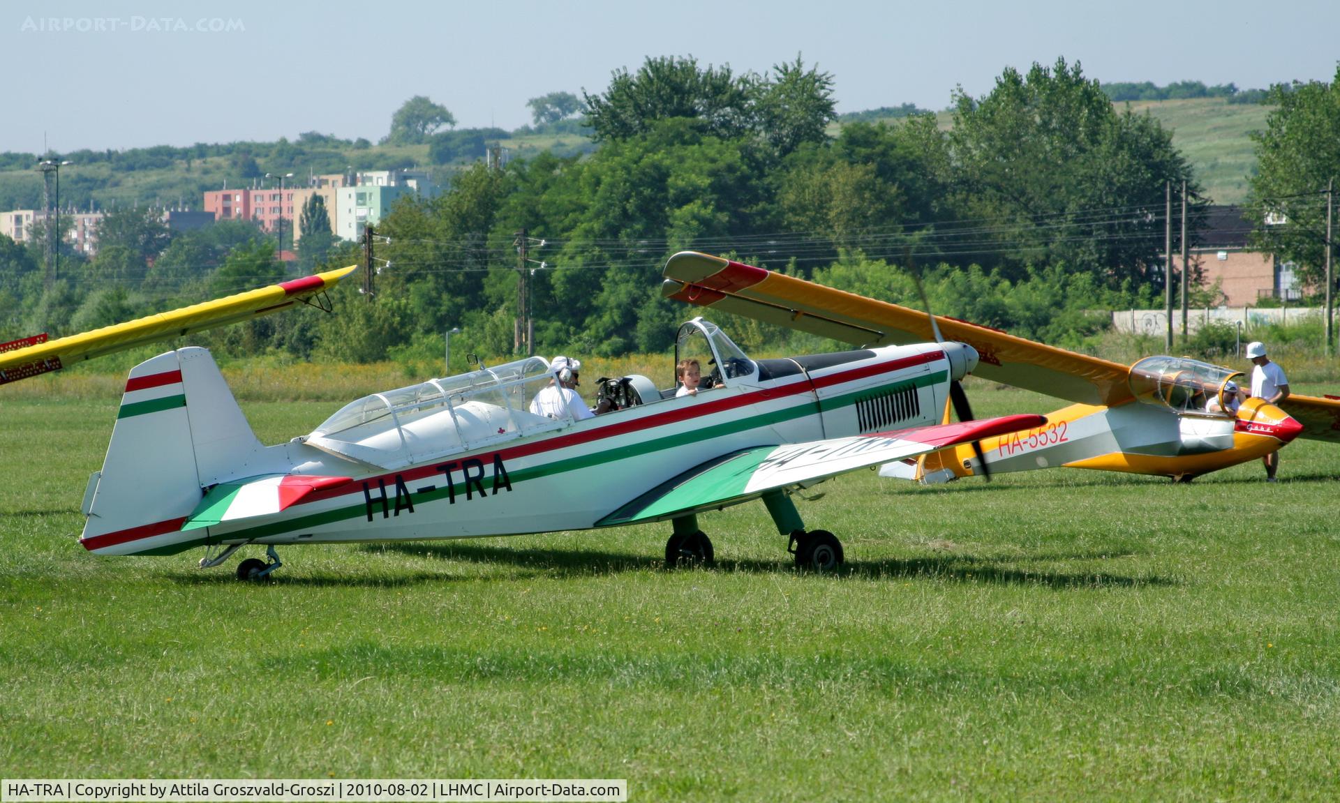 HA-TRA, 1959 Zlin Z-226MS Trener 6 C/N 0322, Miskolc Airport, Hungary