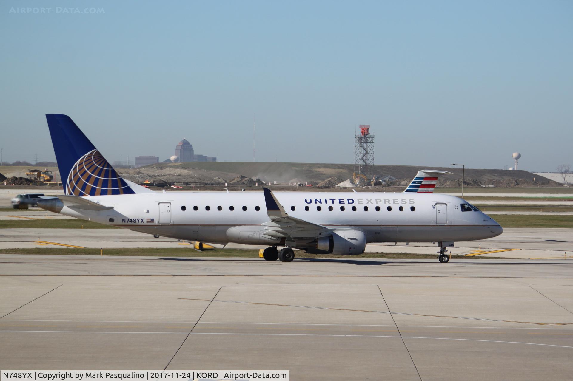 N748YX, 2017 Embraer 175LR (ERJ-170-200LR) C/N 17000677, ERJ 170-200LR