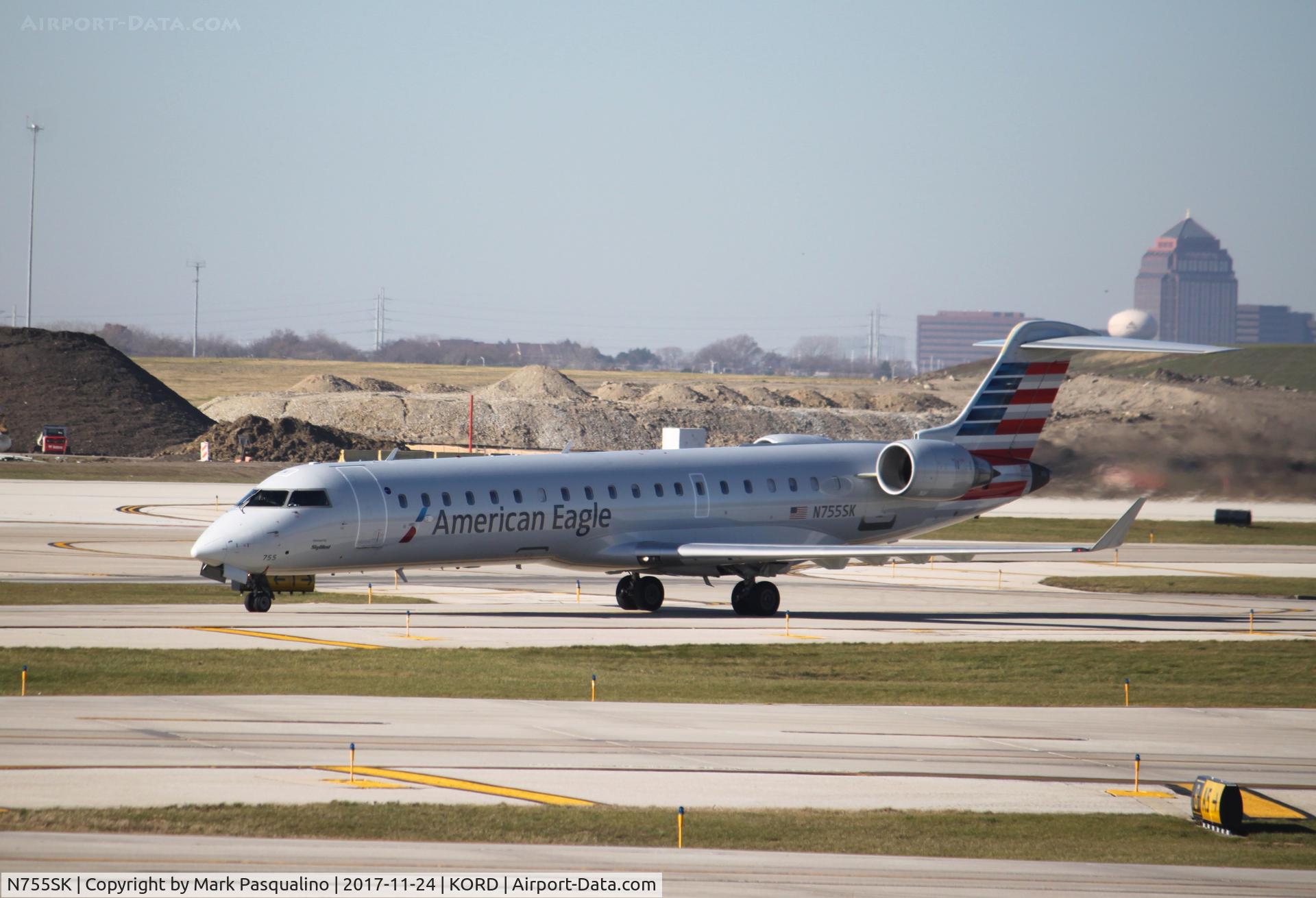 N755SK, 2005 Bombardier CRJ-700 (CL-600-2C10) Regional Jet C/N 10220, CL-600-2C10