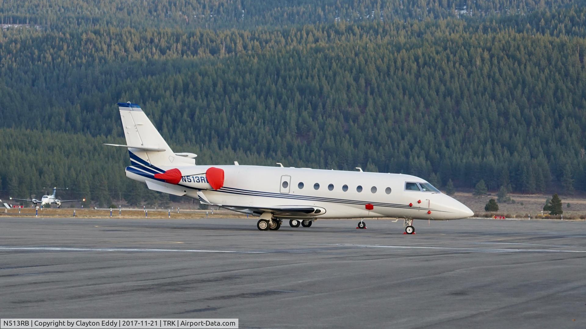 N513RB, 2002 Israel Aircraft Industries Gulfstream 200 C/N 060, Truckee Airport 2017.