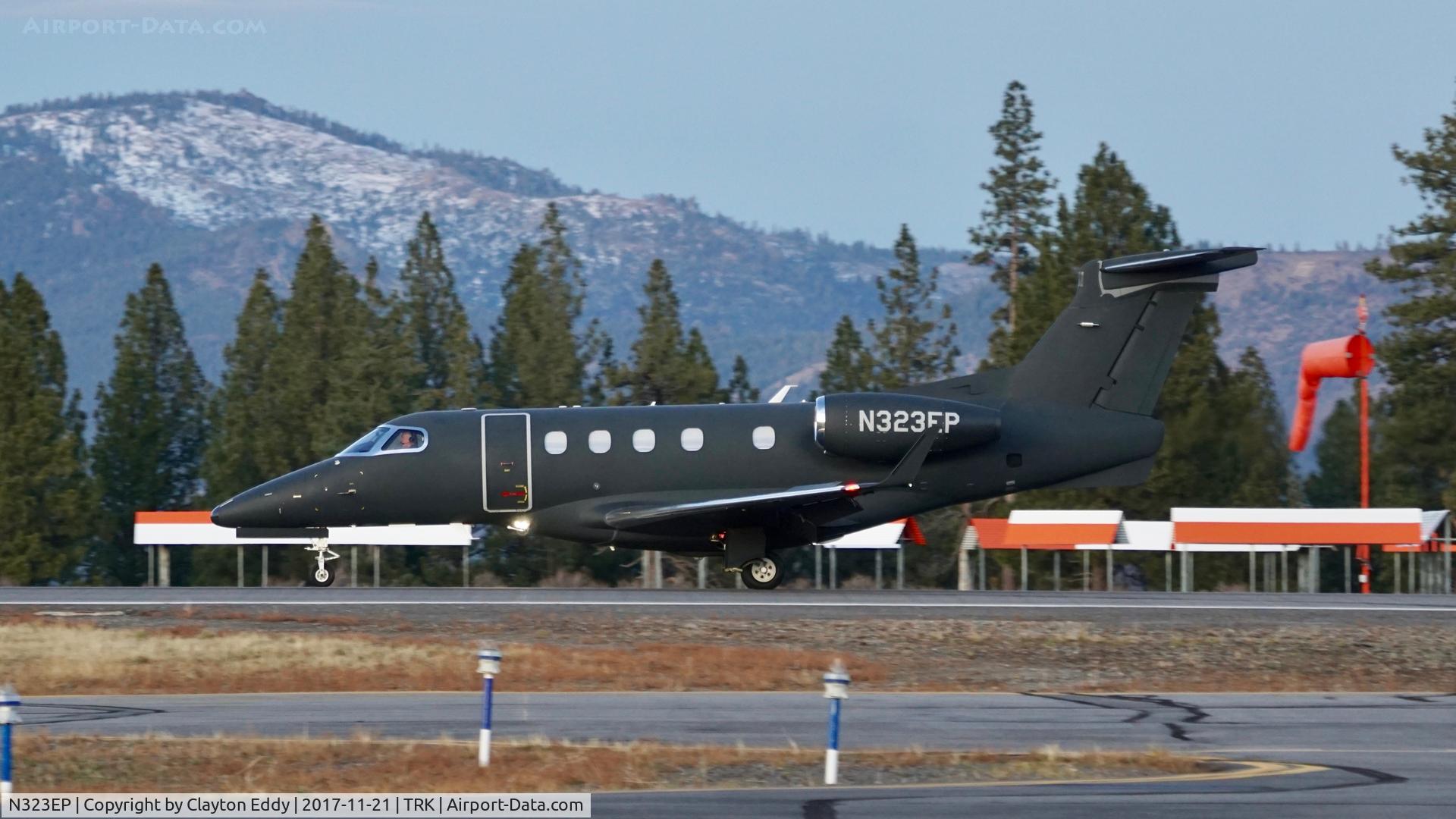 N323EP, 2012 Embraer EMB-505 Phenom 300 C/N 50500102, Truckee Airport 2017.