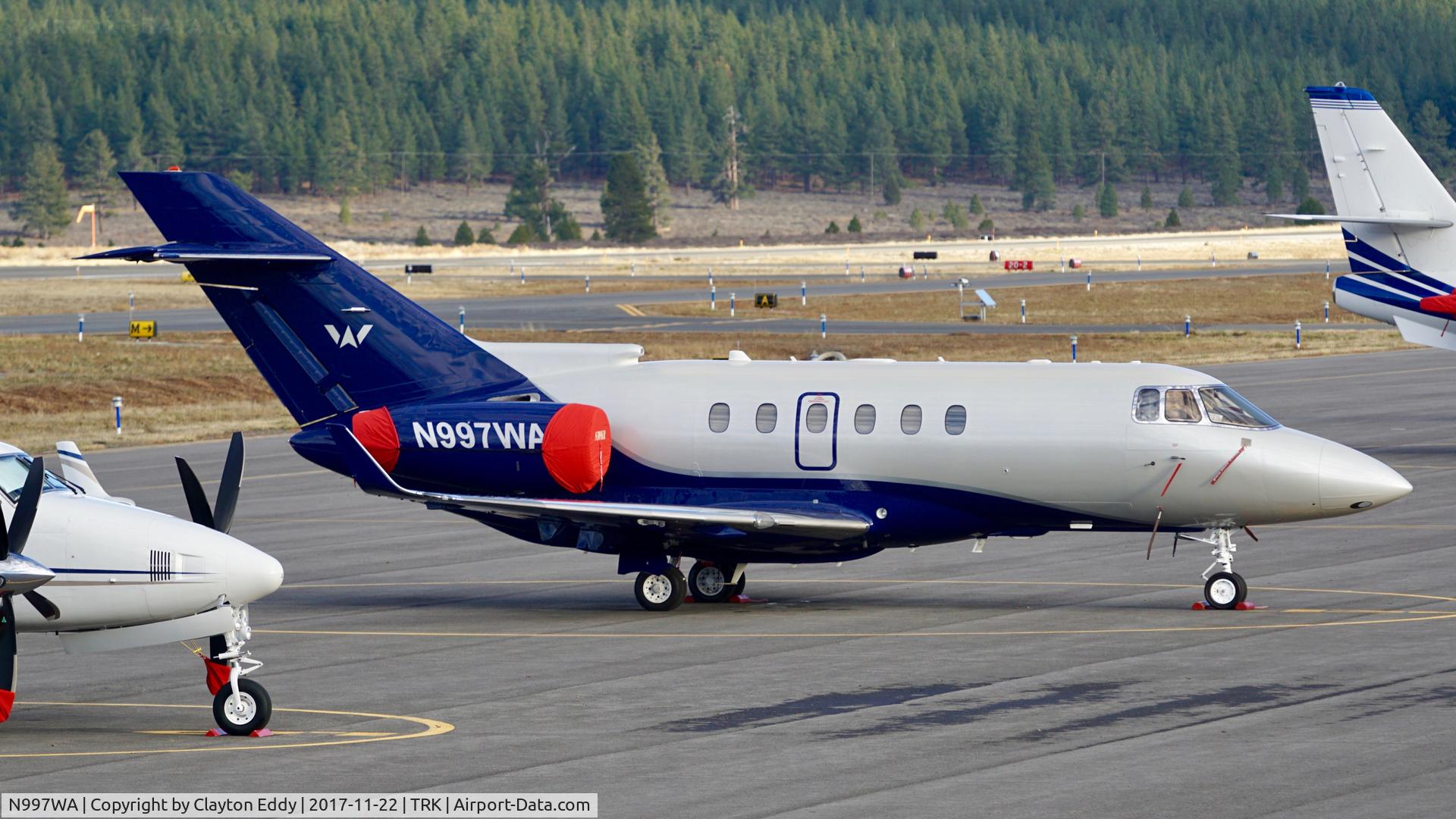 N997WA, 2008 Hawker Beechcraft 900XP C/N HA-0067, Truckee Airport 2017.