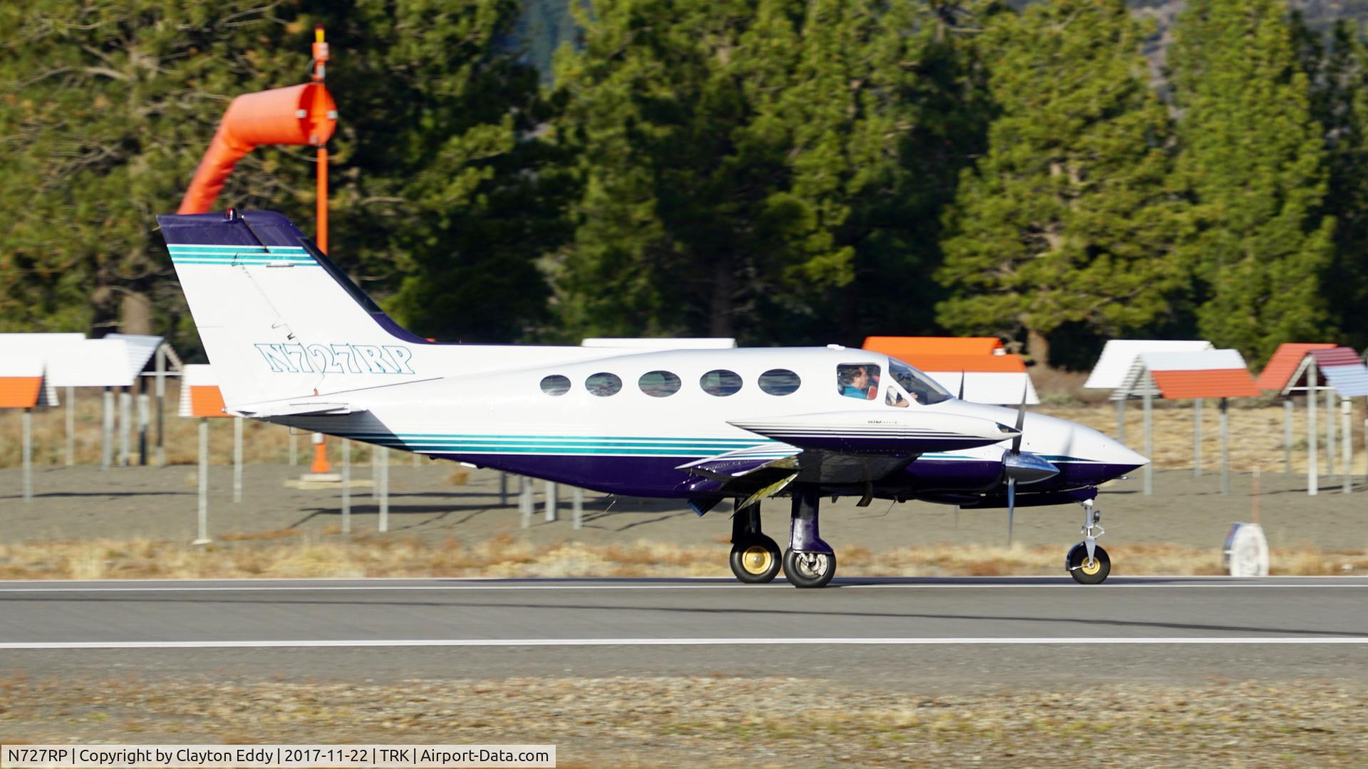 N727RP, 1973 Cessna 414 Chancellor C/N 414-0385, Truckee Airport 2017.