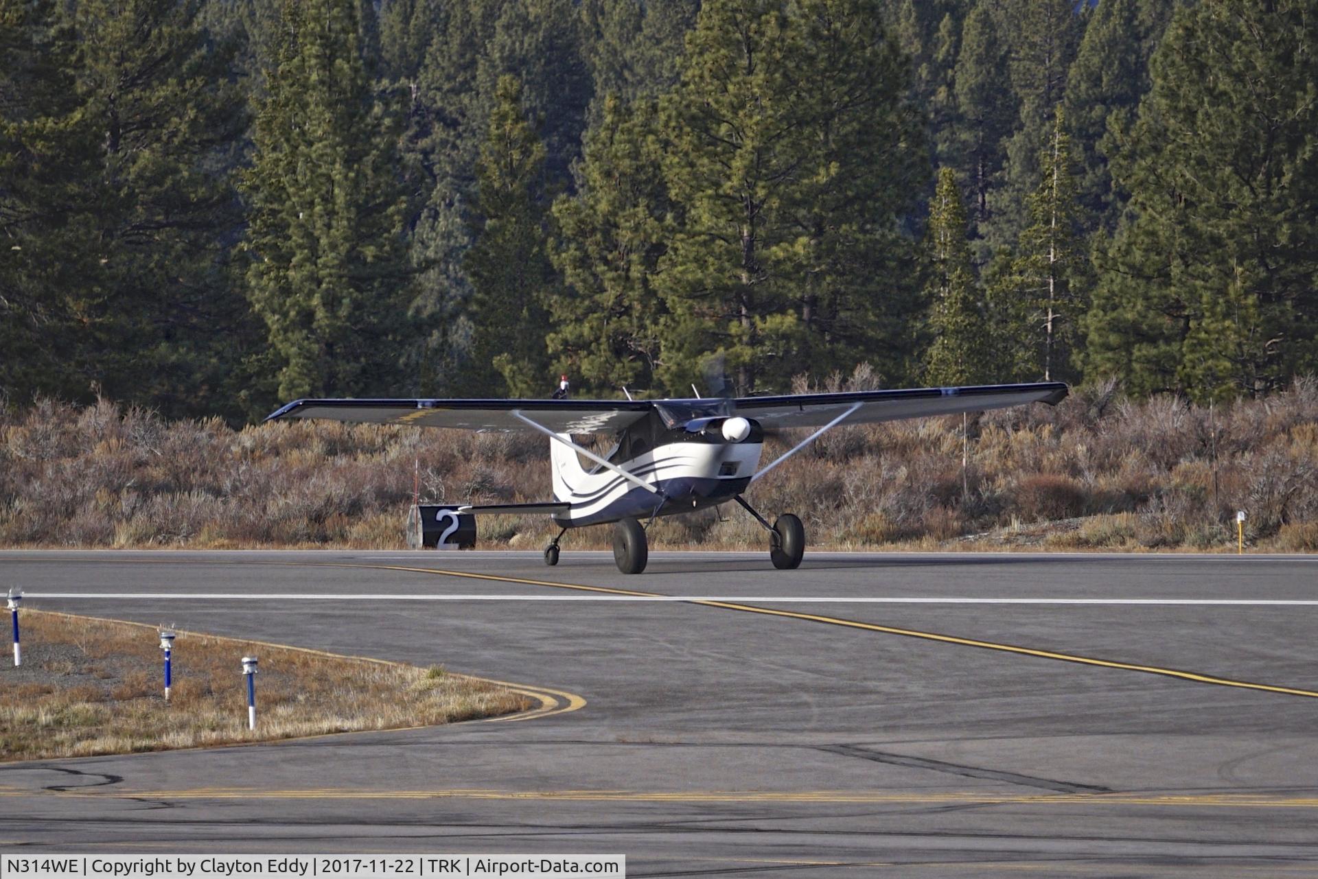 N314WE, 1955 Cessna 180A C/N 31365, Truckee Airport 2017.