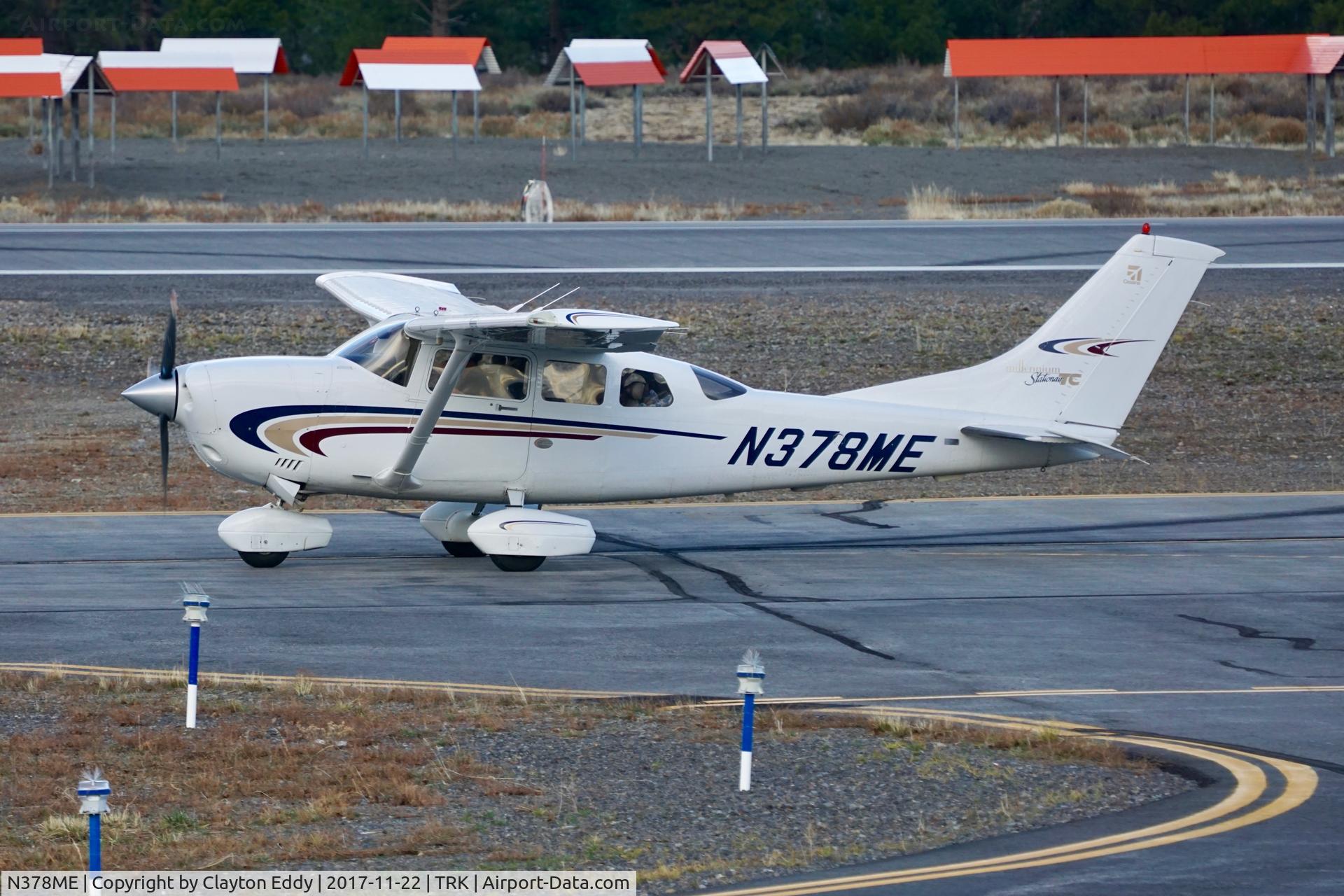 N378ME, 2000 Cessna T206H Turbo Stationair C/N T20608228, Truckee Airport 2017.