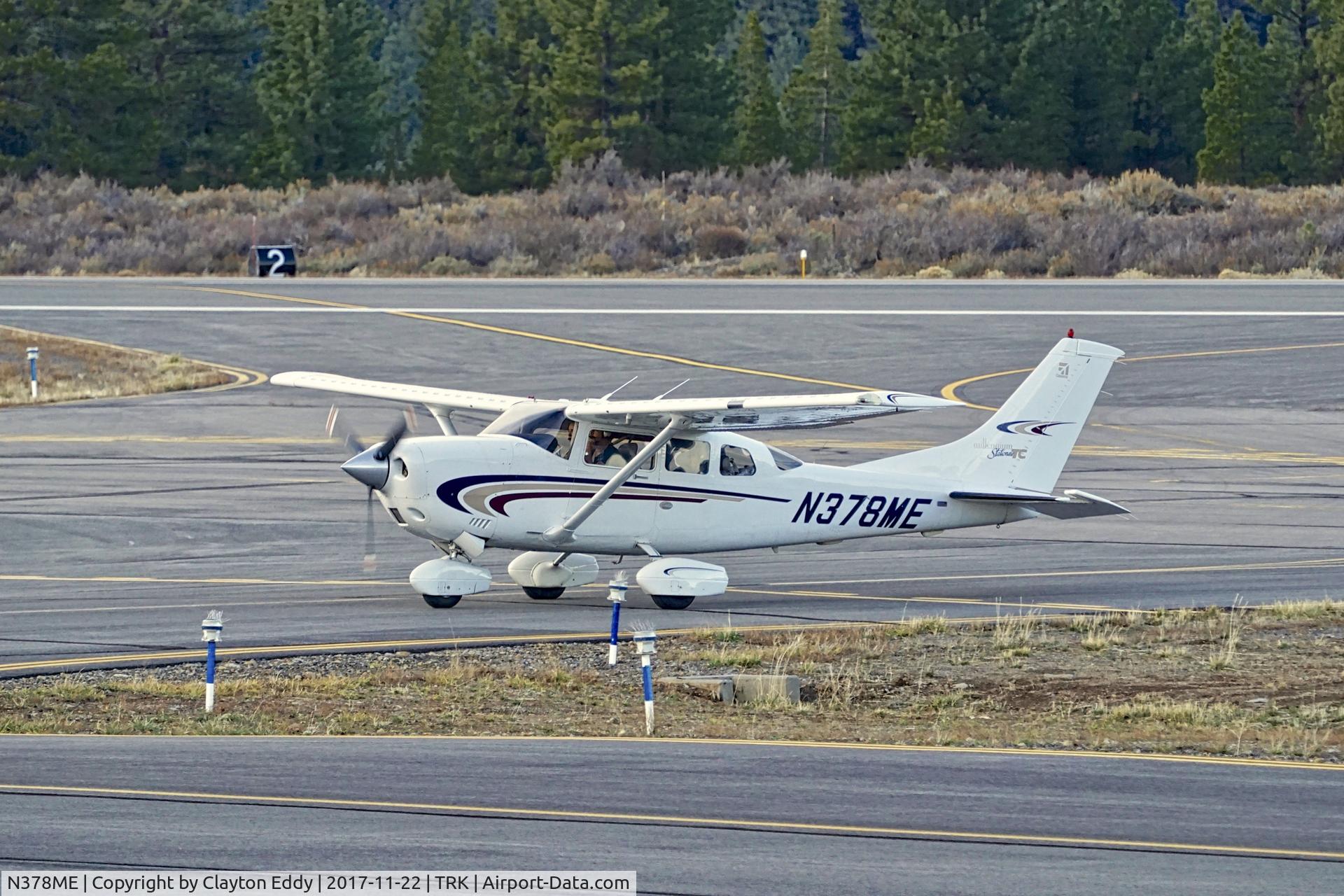 N378ME, 2000 Cessna T206H Turbo Stationair C/N T20608228, Truckee Airport 2017.