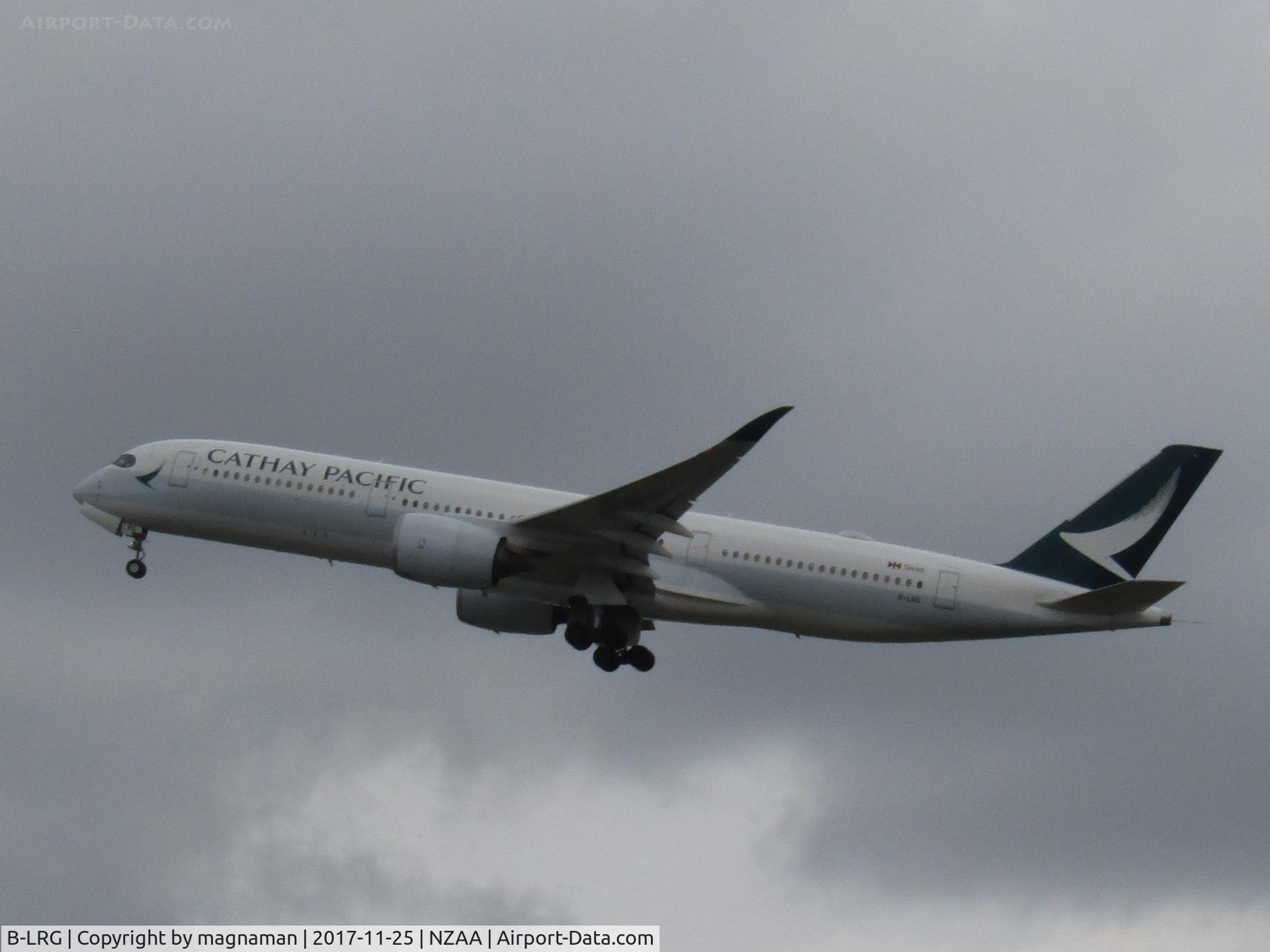 B-LRG, 2016 Airbus A350-941 C/N 053, take off