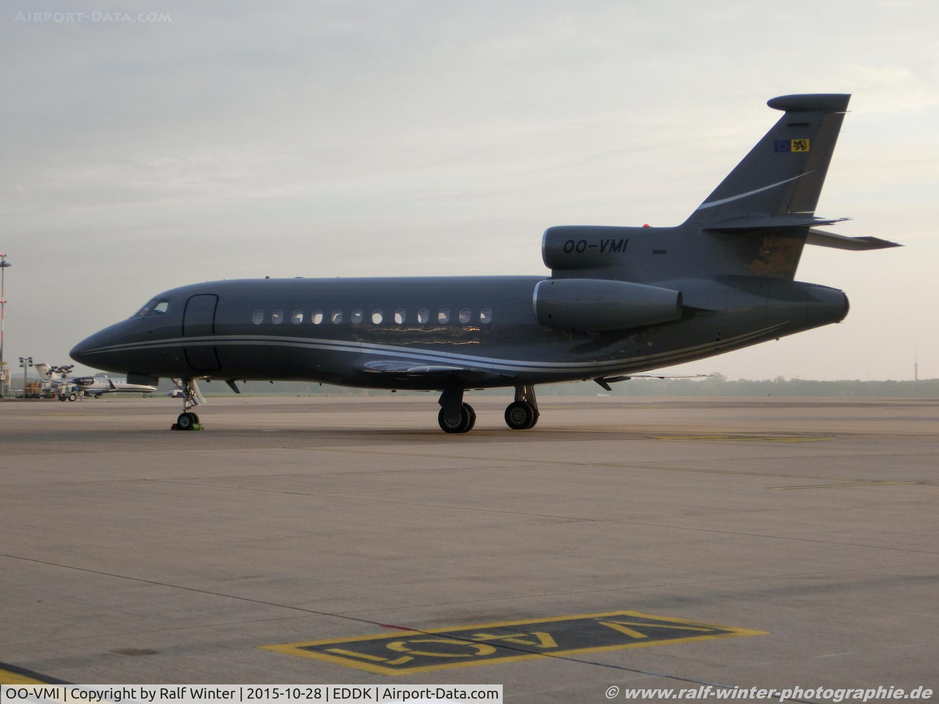 OO-VMI, 2005 Dassault Falcon 900DX C/N 603, Dassault Falcon 900DX - FYG Flying Service - 603 - OO-VMI - 28.10.2015 - CGN