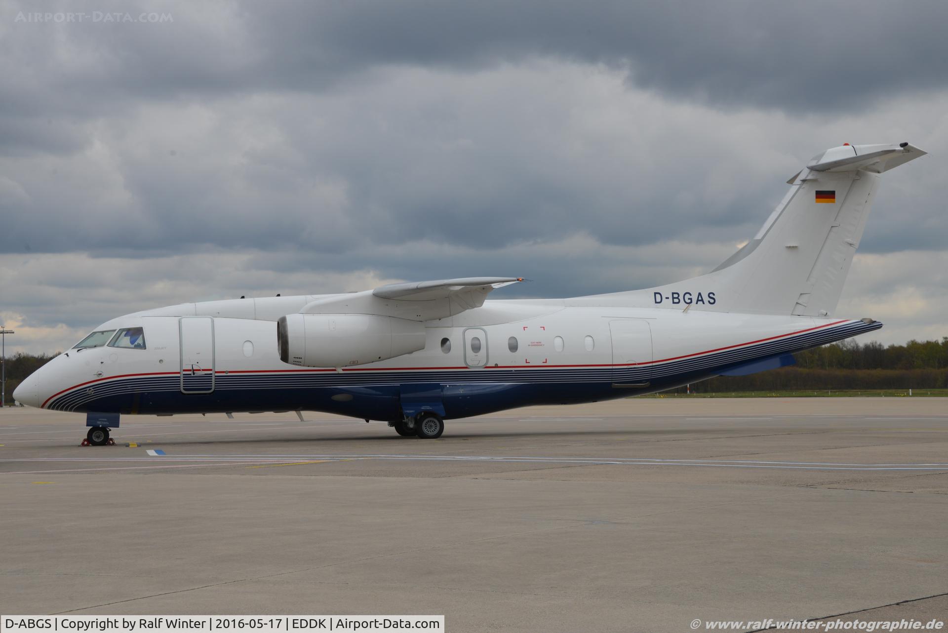 D-ABGS, 2009 Airbus A319-112 C/N 3865, Dornier Do 328-300 JET - DCS DC Aviation - 3139 - D-BGAS - 17.04.2016 - CGN