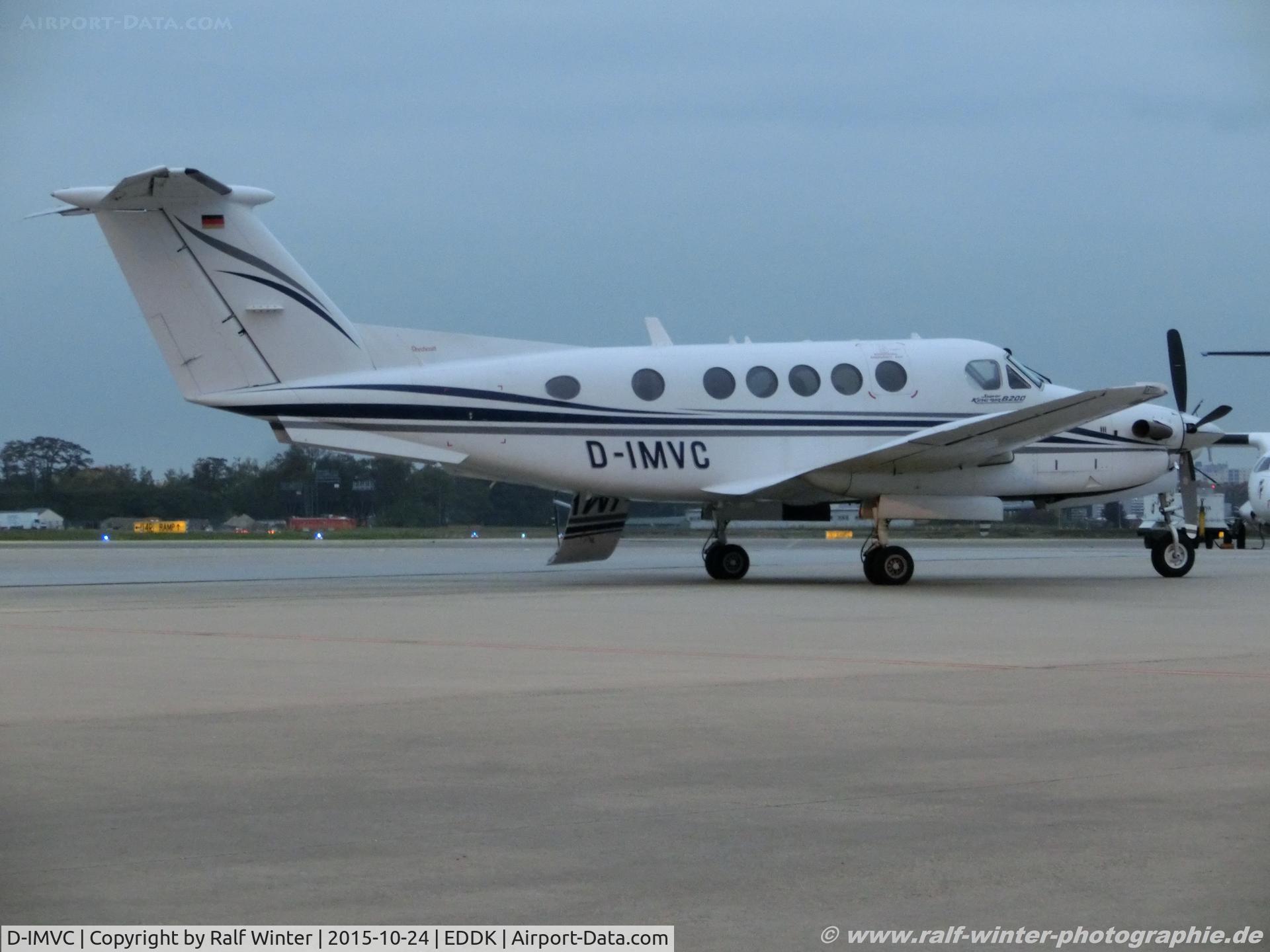 D-IMVC, 2000 Raytheon B200 King Air C/N BB-1741, Raytheon B200 King Air - City-Flight Germany - BB-1741 - D-IMVC - 24.10.2015 - CGN