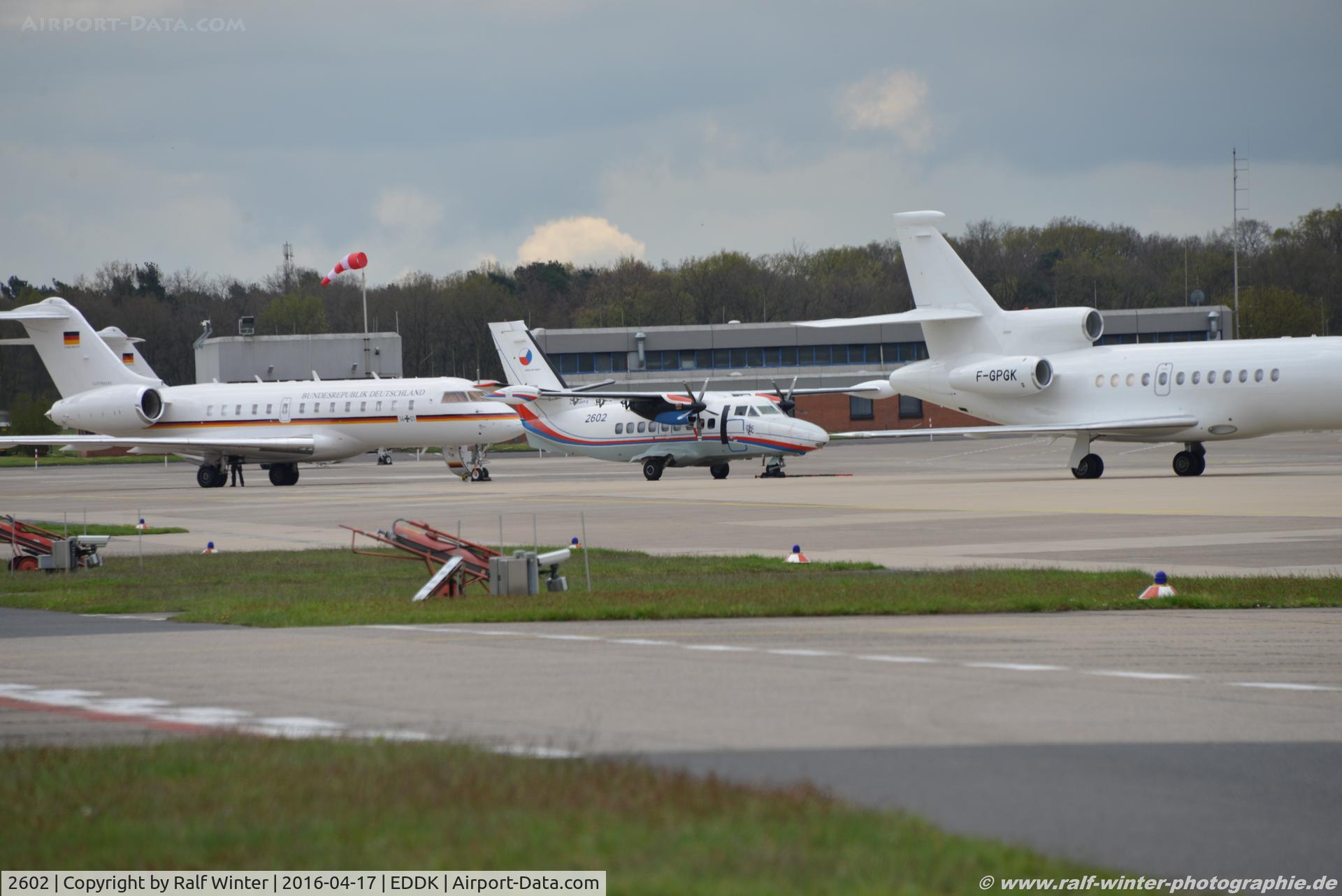 2602, 1991 Let L-410UVP-E Turbolet C/N 912602, Let L-410 UVP-E14 - CEF Czech Air Force - 912602 - 2602 - 17.04.2016 - CGN