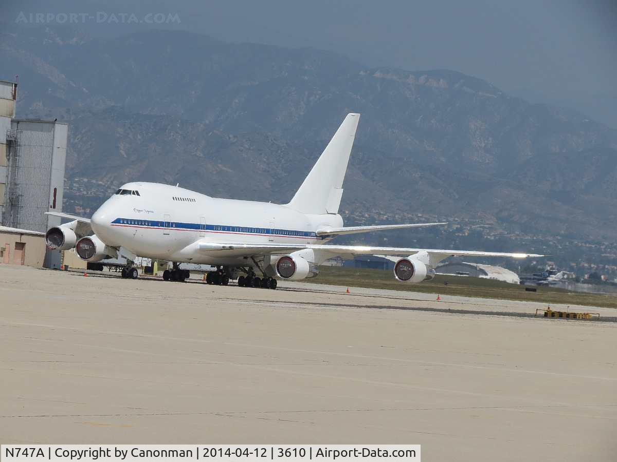 N747A, 1980 Boeing 747SP-27 C/N 21992, Parked