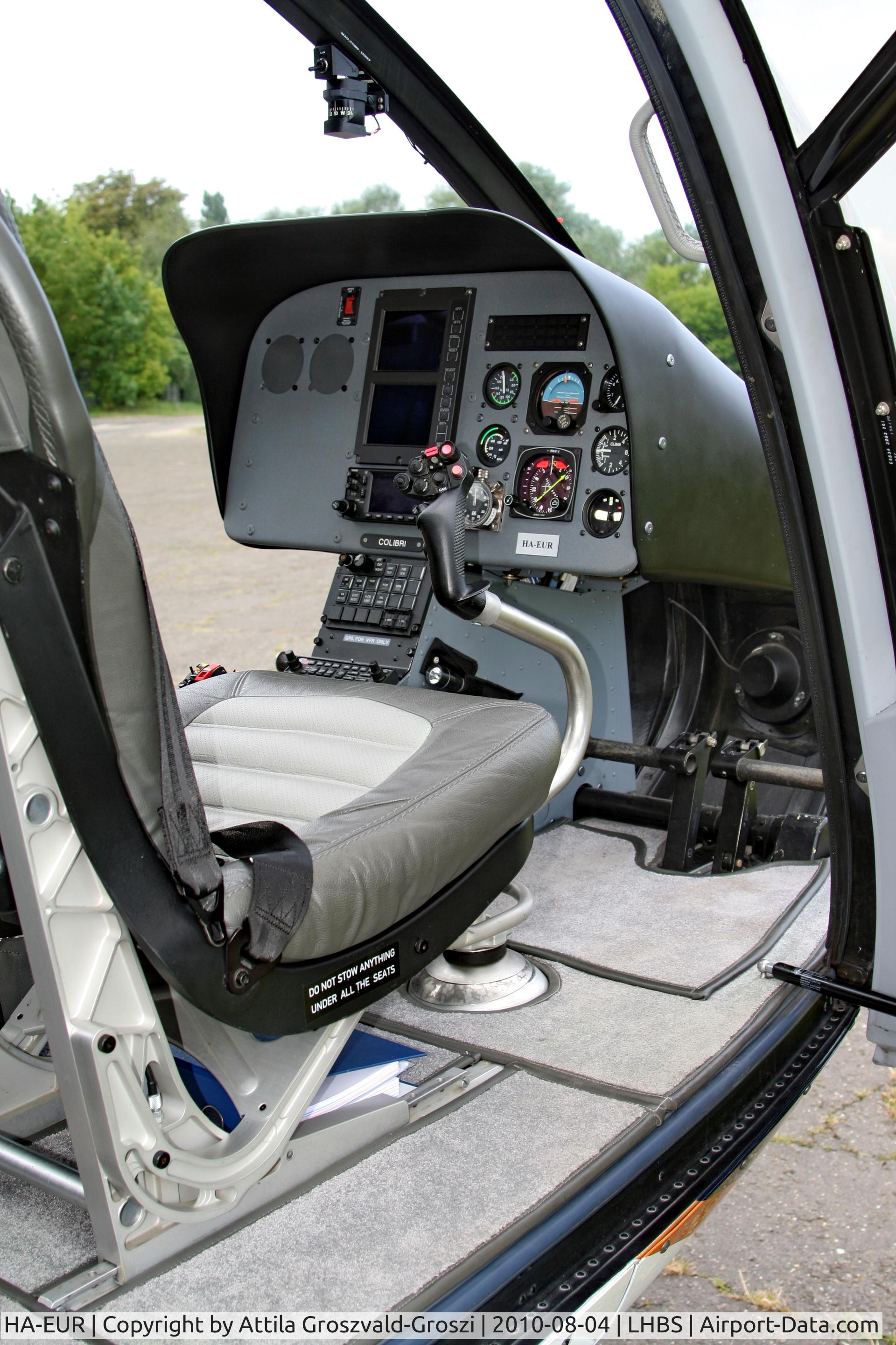HA-EUR, 2000 Eurocopter EC-120B Colibri C/N 1095, Budaörs Airport, Hungary