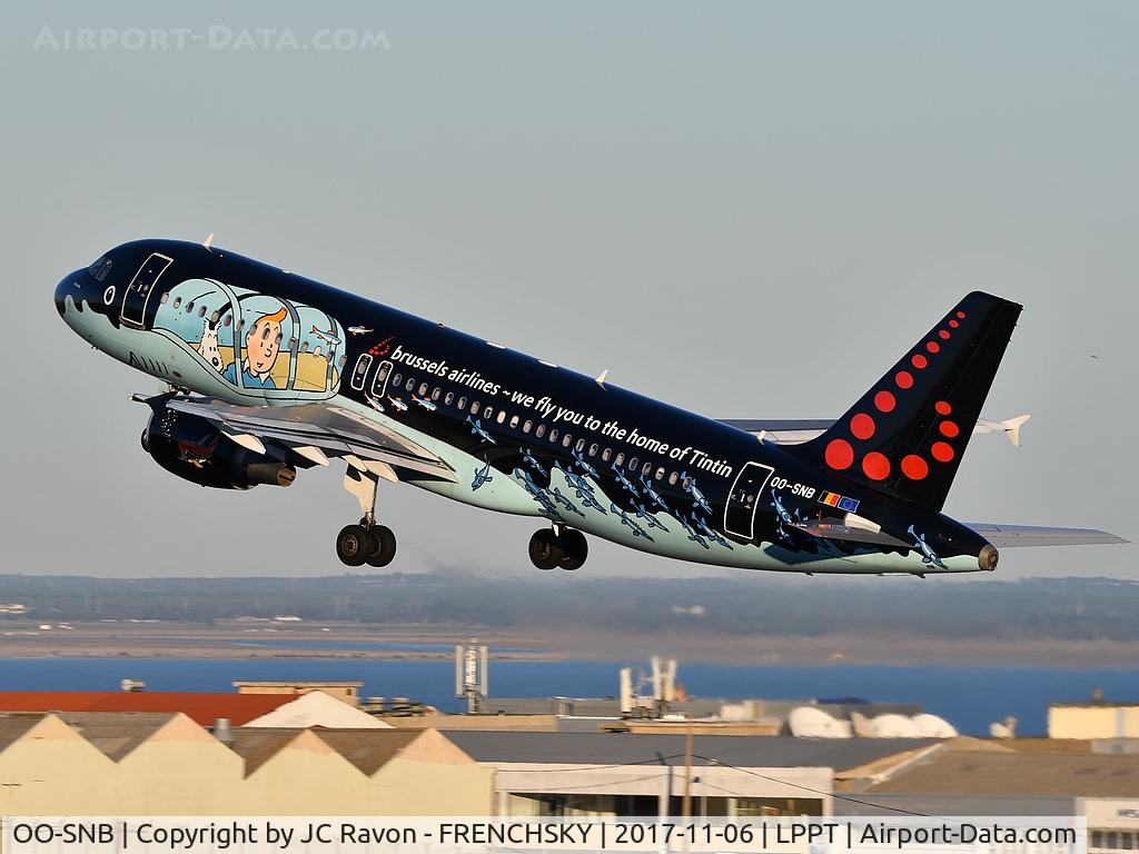 OO-SNB, 2001 Airbus A320-214 C/N 1493, Brussels Airlines  (special Tintin livery applied Mar 2015)
