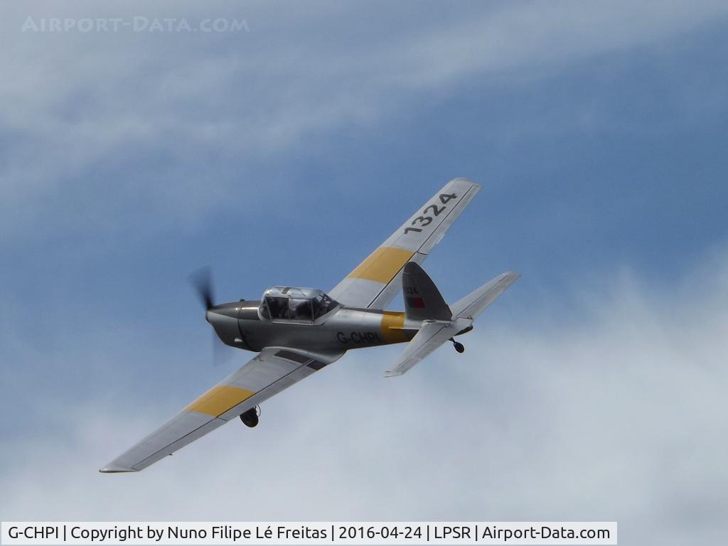 G-CHPI, 1956 OGMA DHC-1 Chipmunk T.20 C/N OGMA-14, Low-pass.