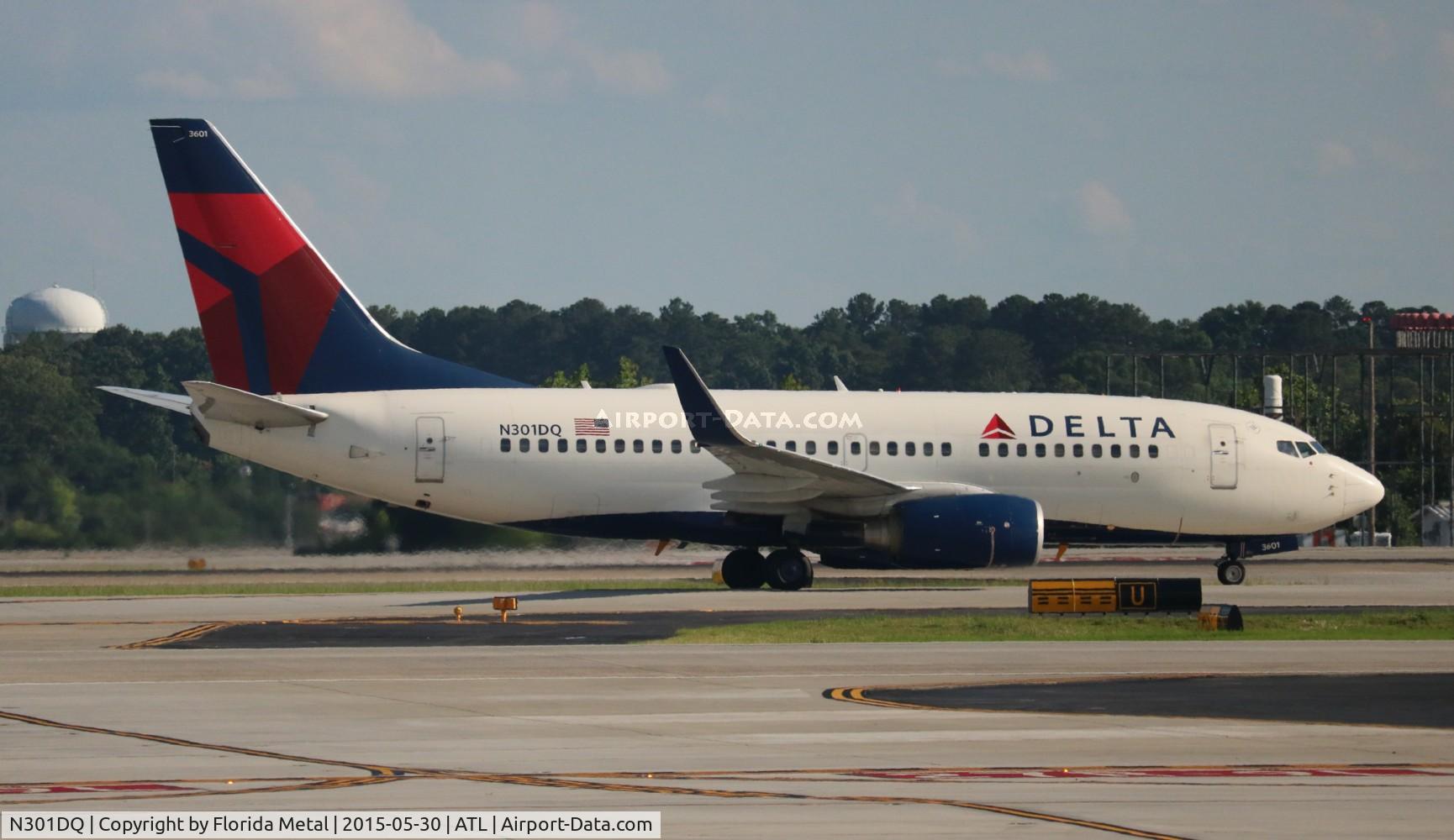 N301DQ, 2008 Boeing 737-732 C/N 29687, Delta