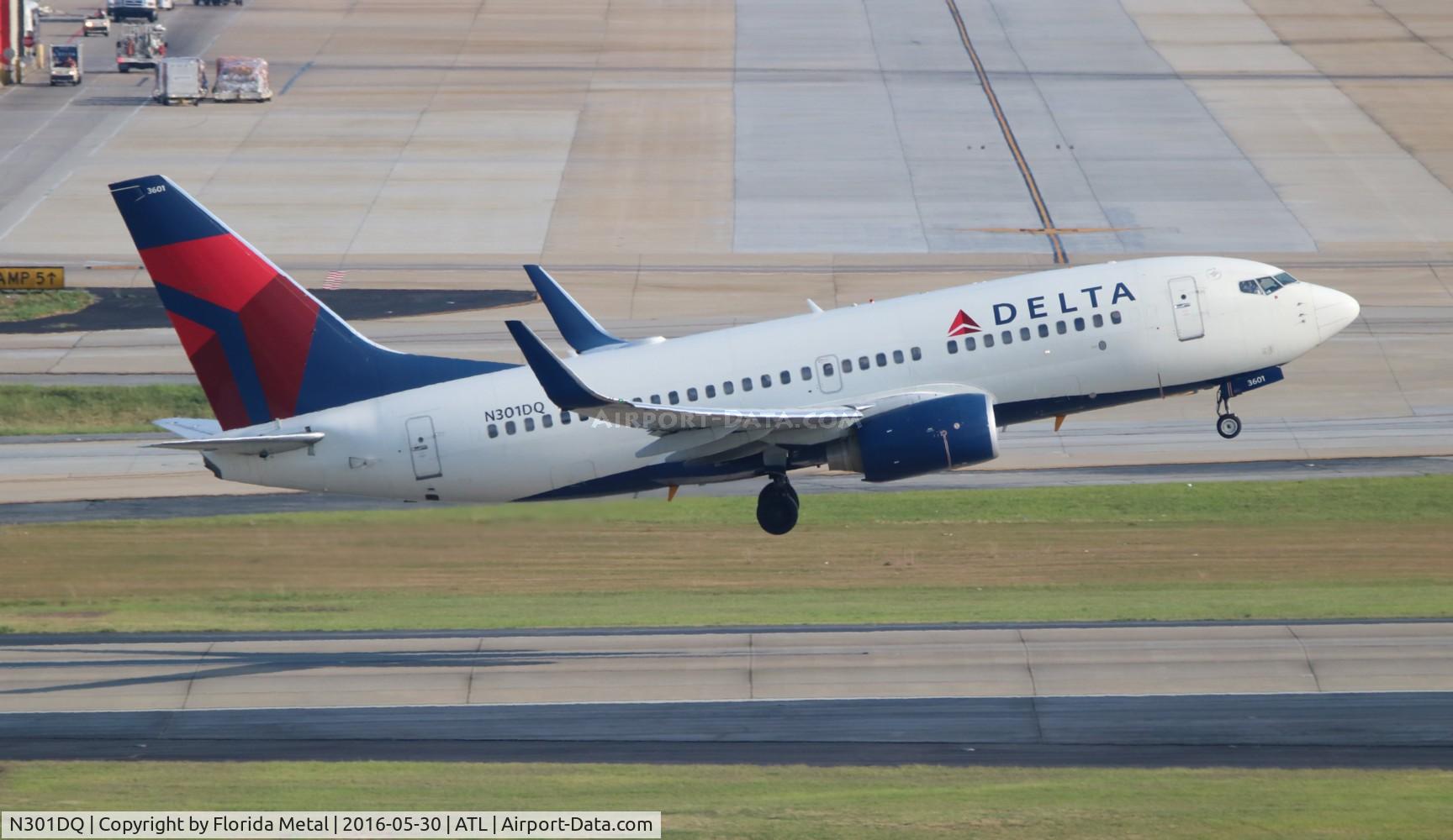 N301DQ, 2008 Boeing 737-732 C/N 29687, Delta