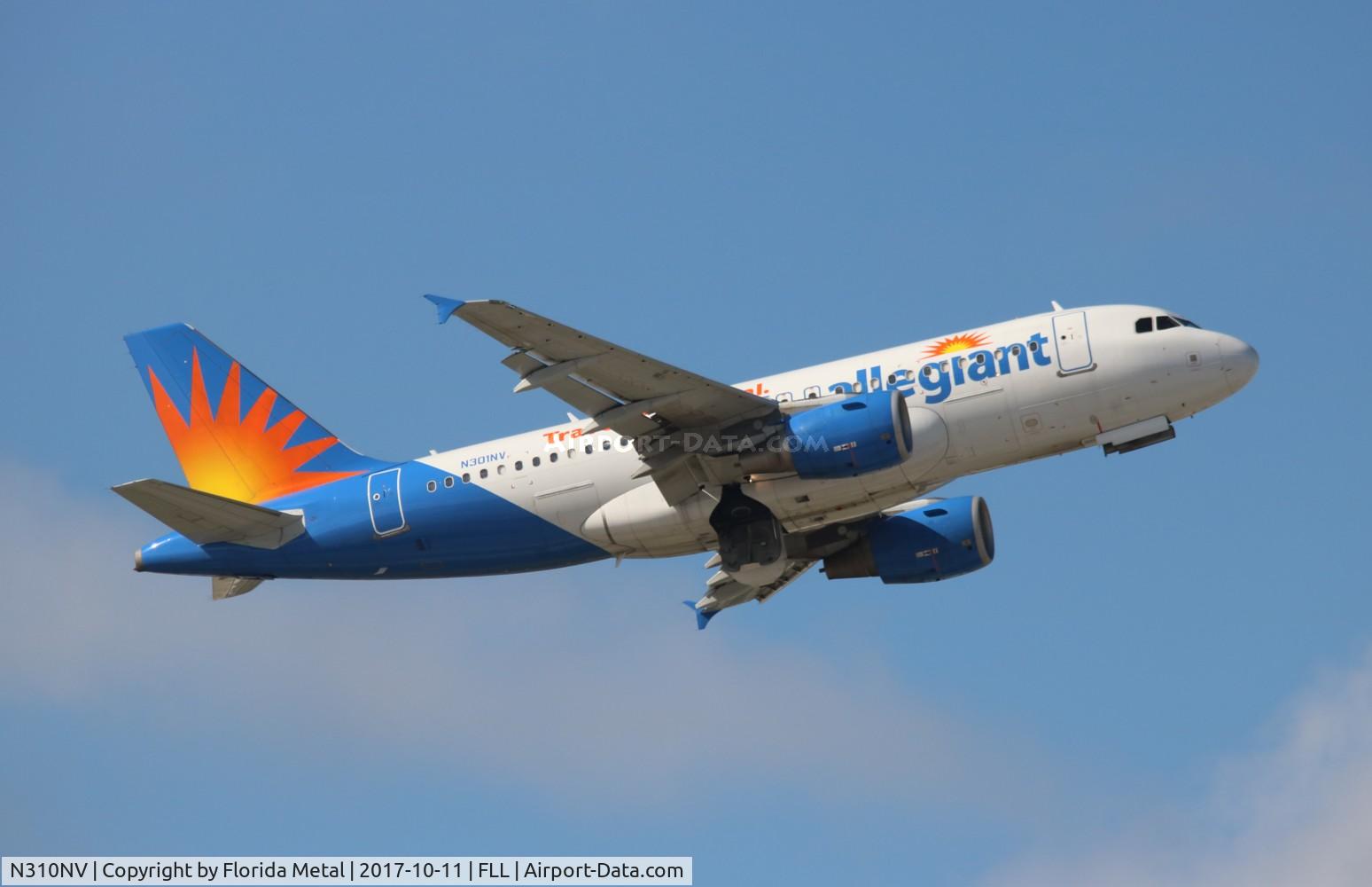 N310NV, 2004 Airbus A319-112 C/N 2224, Allegiant