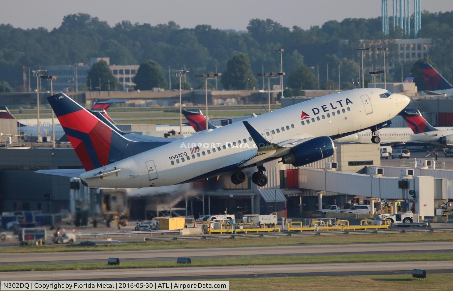 N302DQ, 2008 Boeing 737-732 C/N 29648, Delta