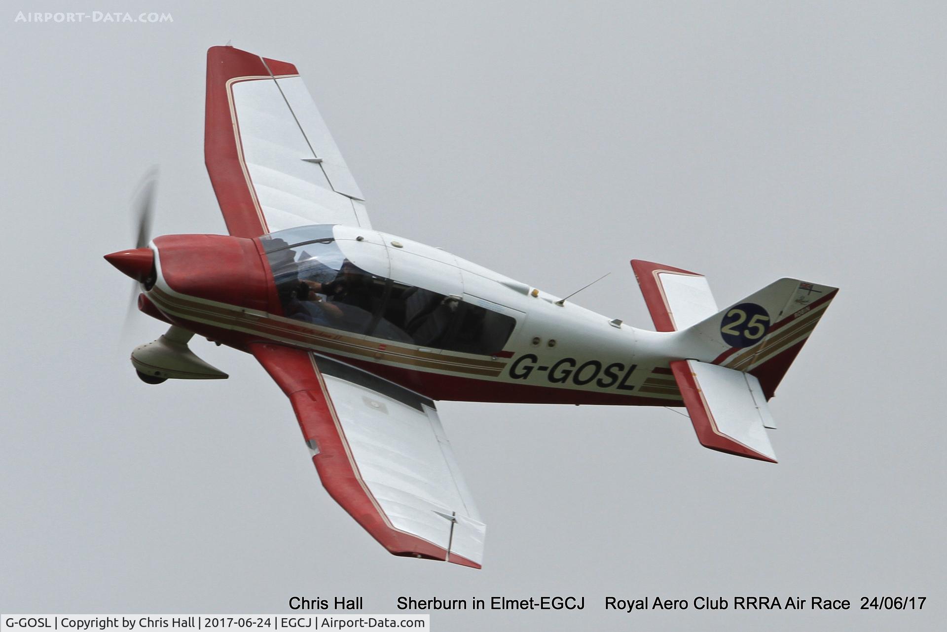 G-GOSL, 1990 Robin DR-400-180 Regent Regent C/N 1974, Royal Aero Club RRRA Air Race