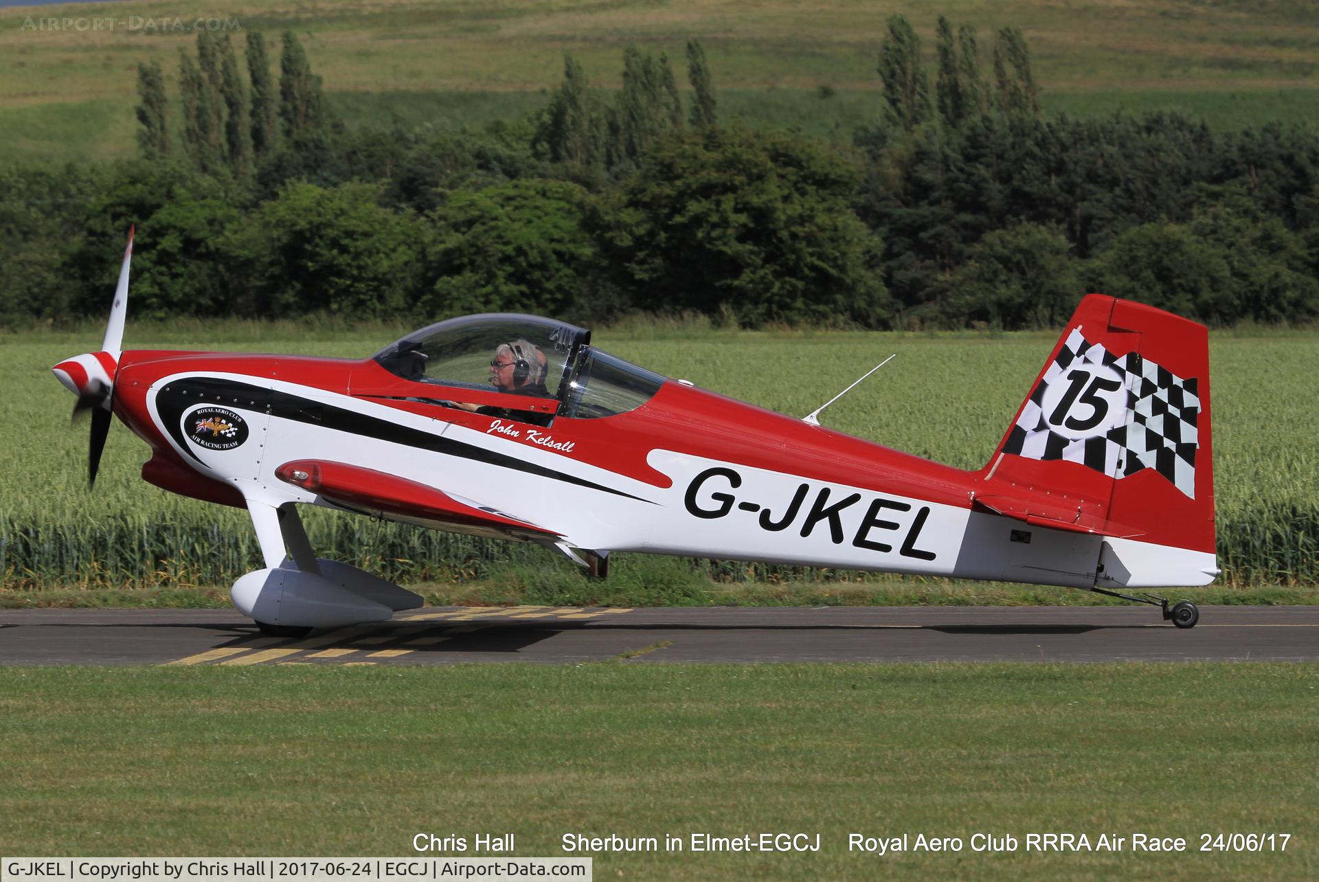 G-JKEL, 2010 Vans RV-7 C/N PFA 323-14170, Royal Aero Club RRRA Air Race