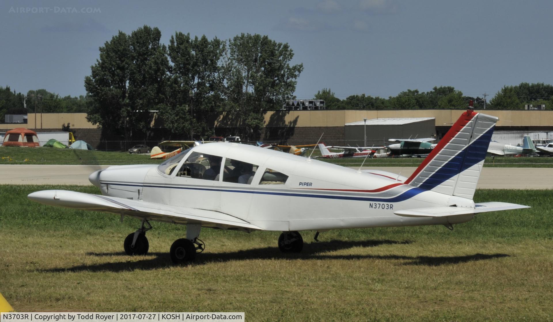 N3703R, 1970 Piper PA-28-180 Cherokee C/N 28-5769, Airventure 2017