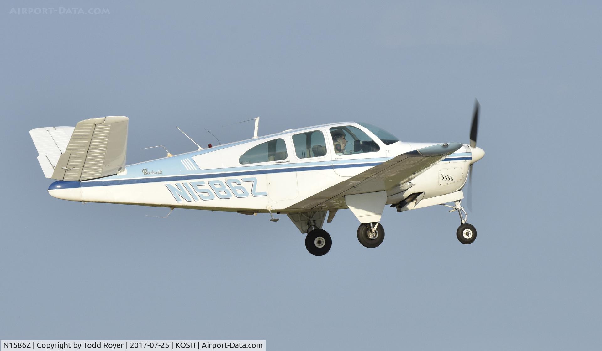 N1586Z, 1961 Beech P35 Bonanza C/N D-6882, Airventure 2017