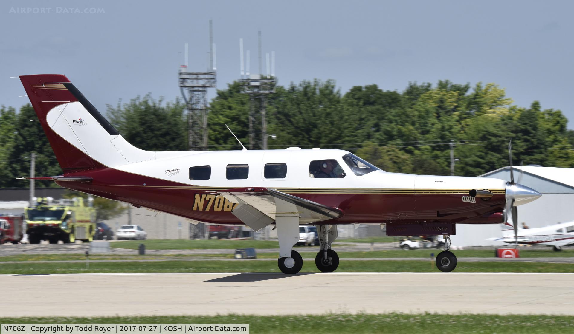 N706Z, 2000 Piper PA-46-350P Malibu Mirage C/N 4636256, Airventure 2017