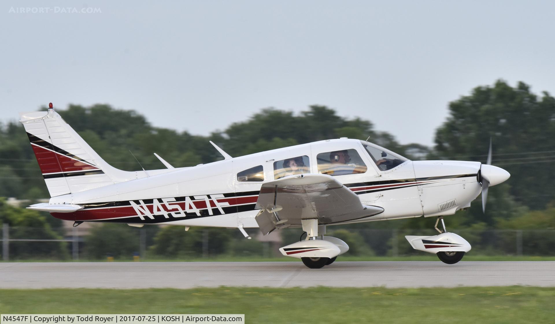 N4547F, 1976 Piper PA-28-181 C/N 28-7790042, Airventure 2017